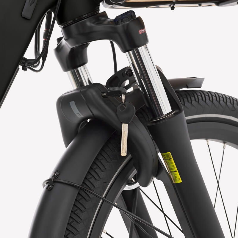 Elektrisches Lastenvelo Longtail Hecklader R500E schwarz