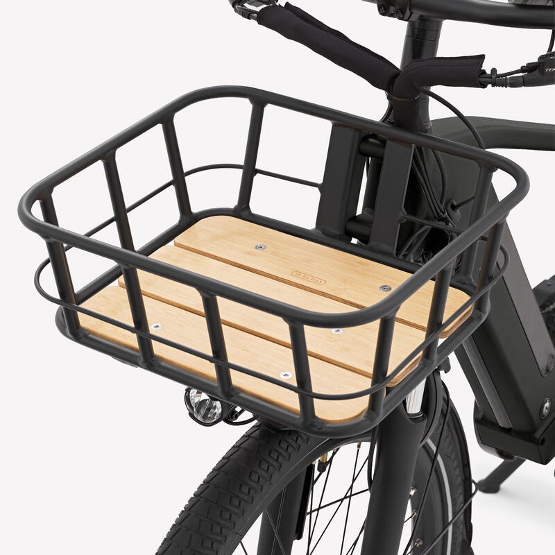 E-Lastenfahrrad Cargobike R500E Longtail V2 schwarz 