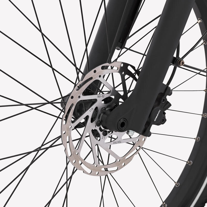 Elektrisches Lastenvelo Longtail Hecklader R500E schwarz