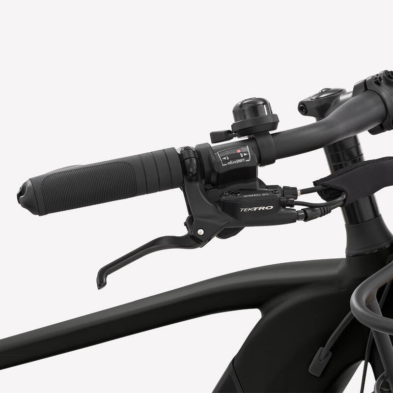 Elektrisches Lastenvelo Longtail Hecklader R500E schwarz