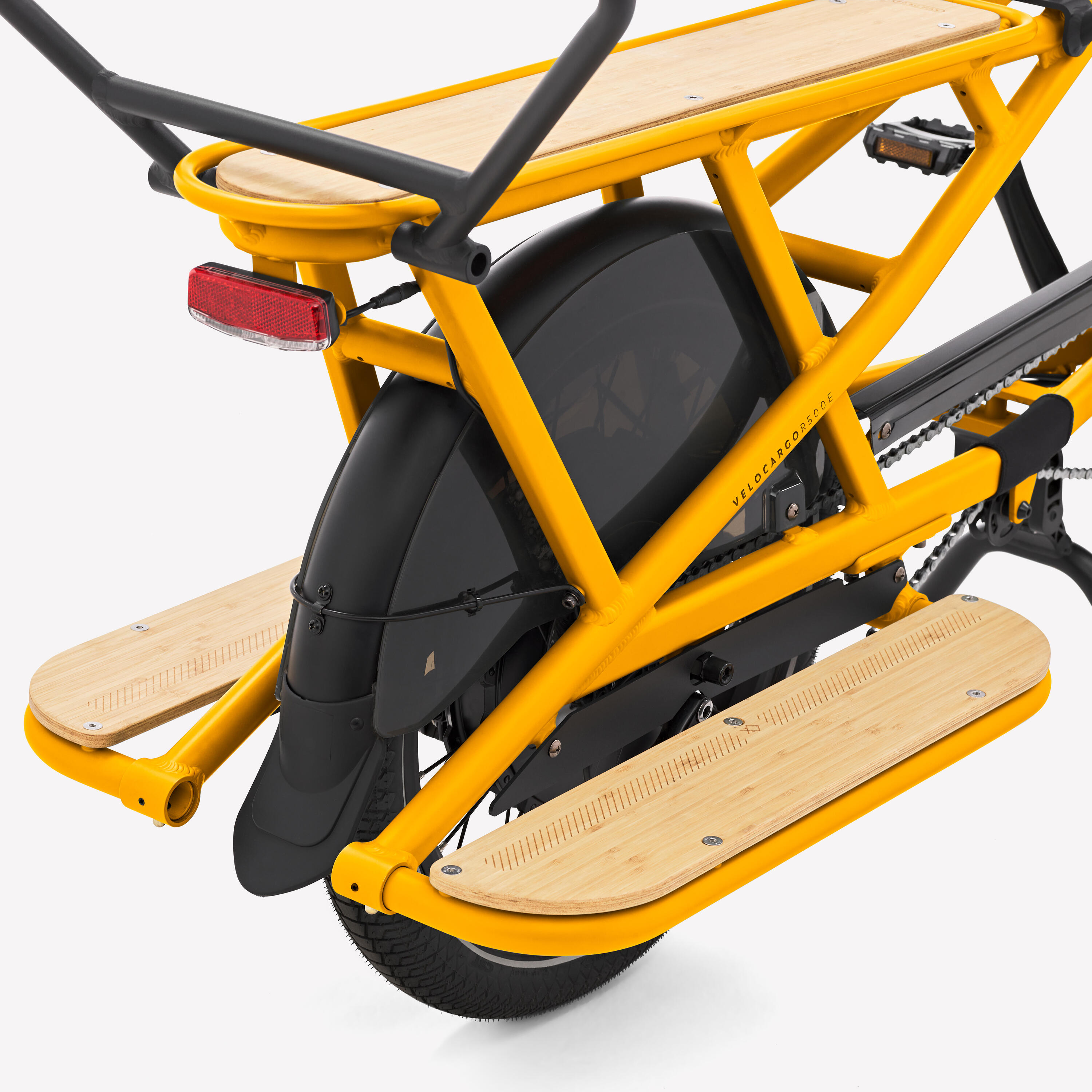 Elektrische cargofiets Longtail R500E geel 6/21