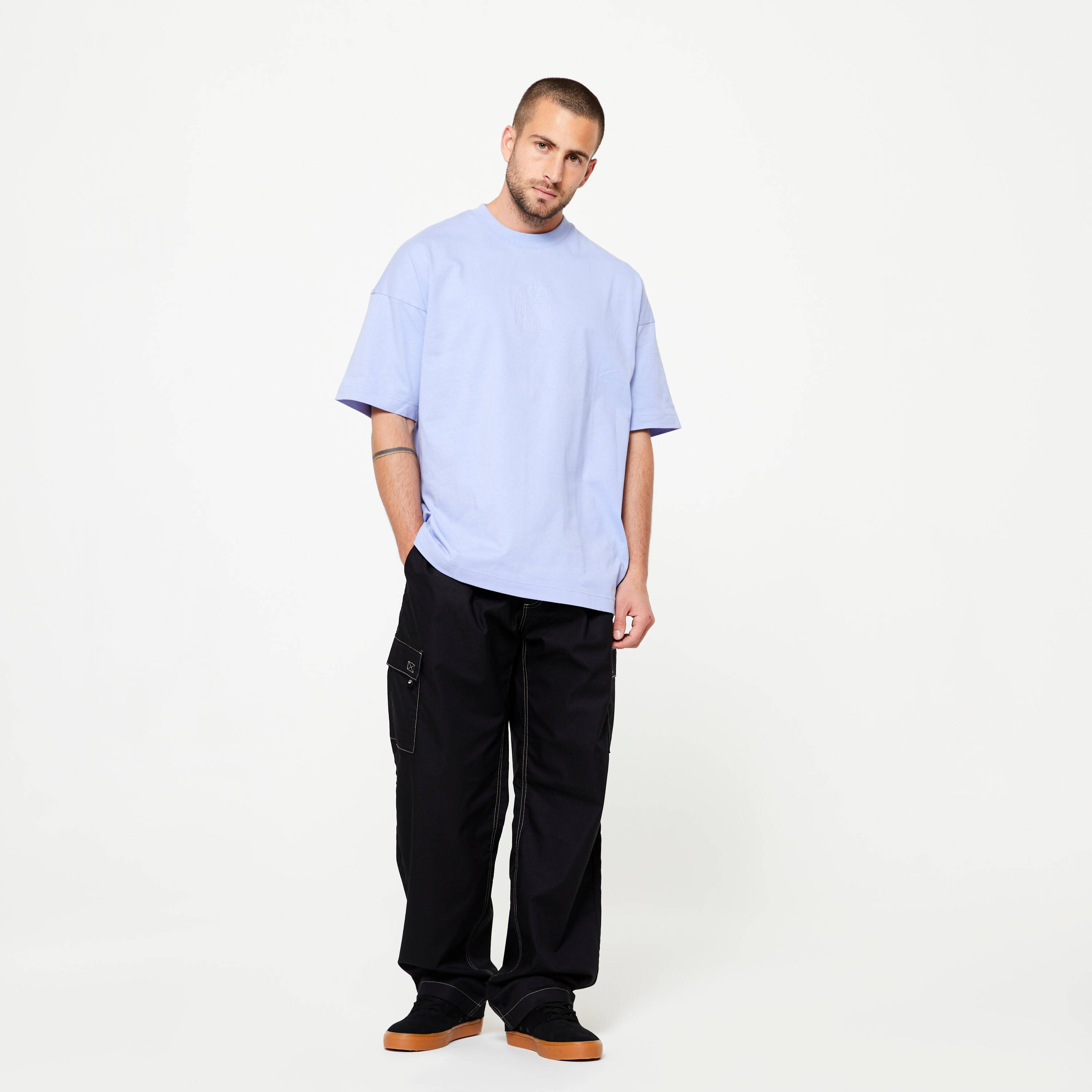 Loose Fit Skateboard T-shirt - Damestoy Signature Collection -  2