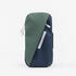 Adult smartphone running armband - KIPRUN muti-pocket water repellent green blue