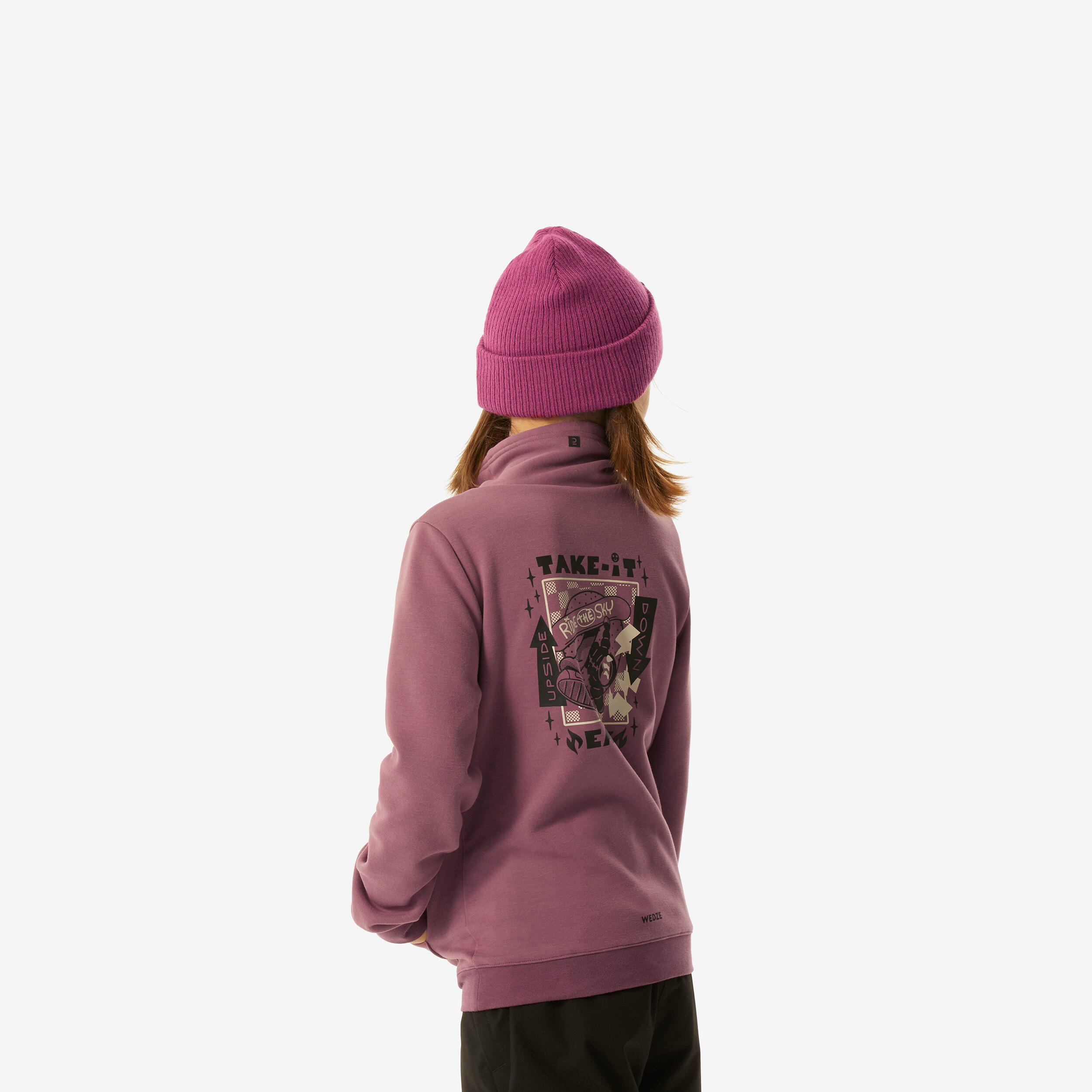 Bluza narciarska i snowboardowa dla dzieci Wedze 100 16/19