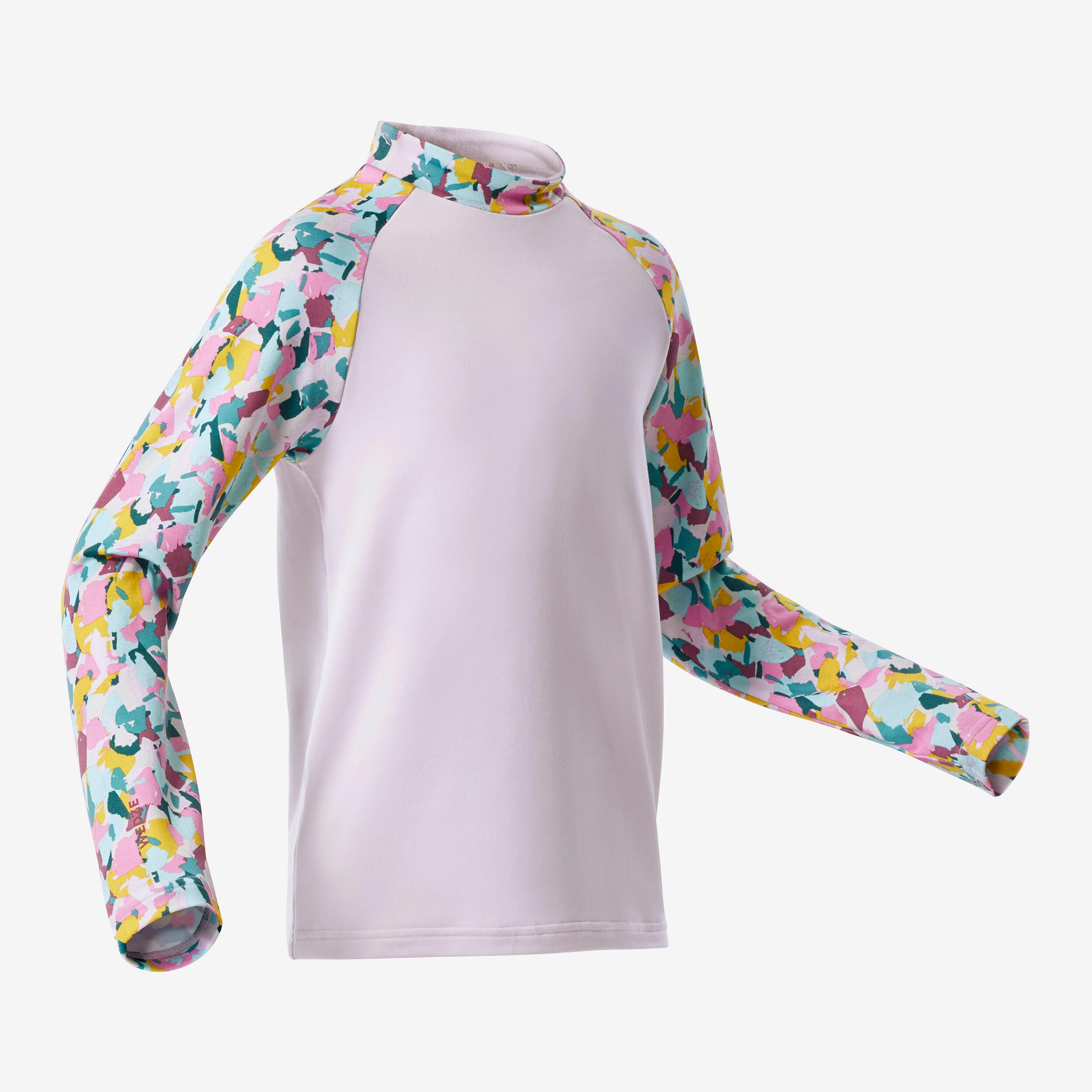 Maglia termica sci bambina 500 viola 7/7