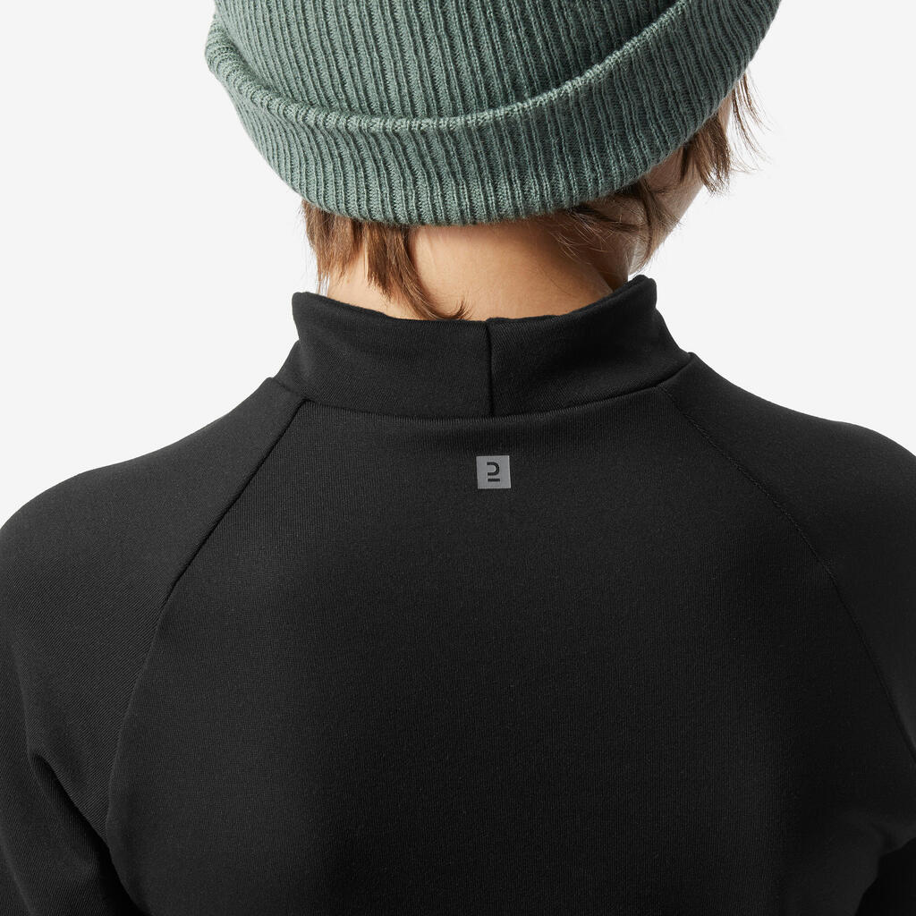 Kids’ thermal ski base layer, BL 500 - Black