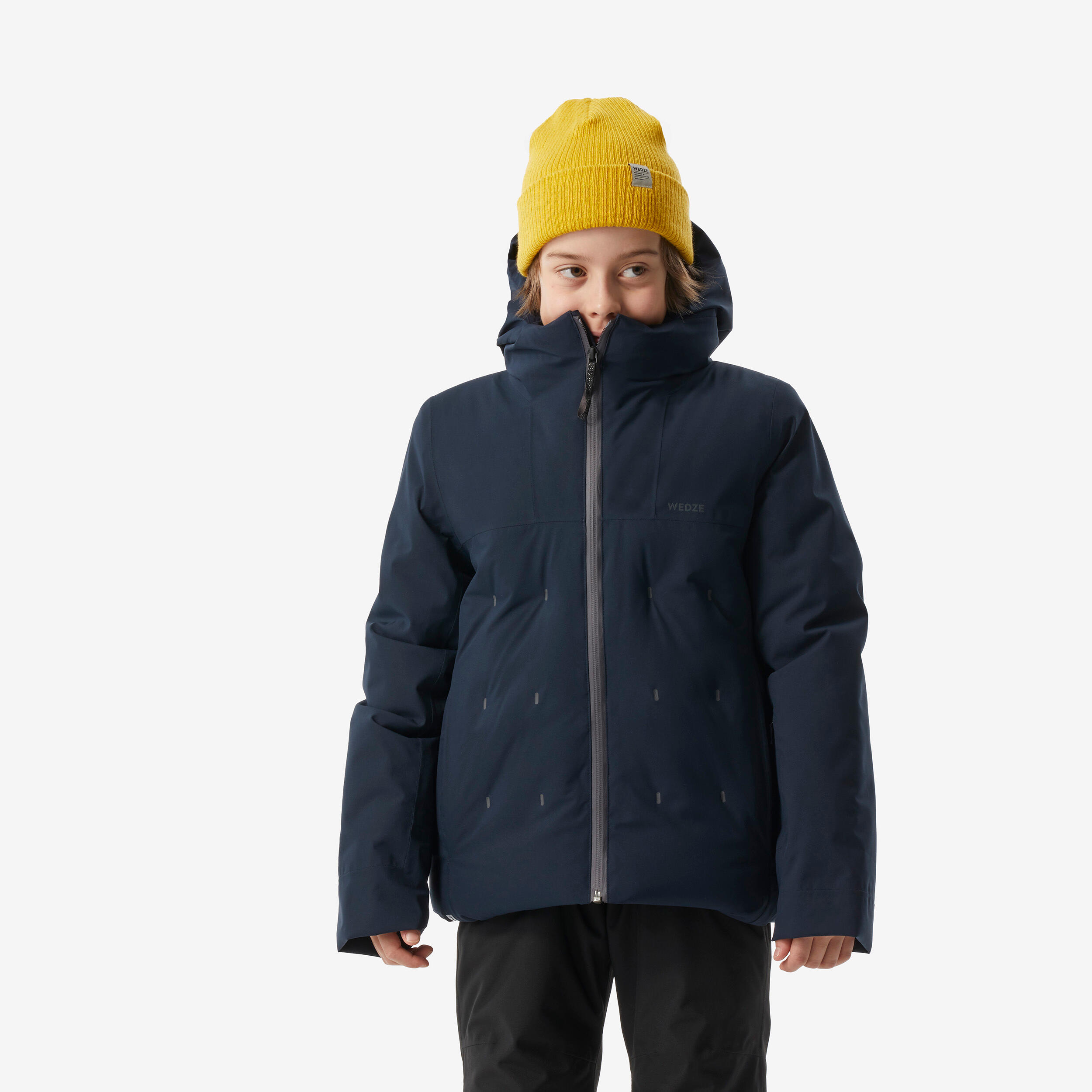 Kids' Warm and Waterproof Ski Jacket, 500 Age 6-14 - WEDZE