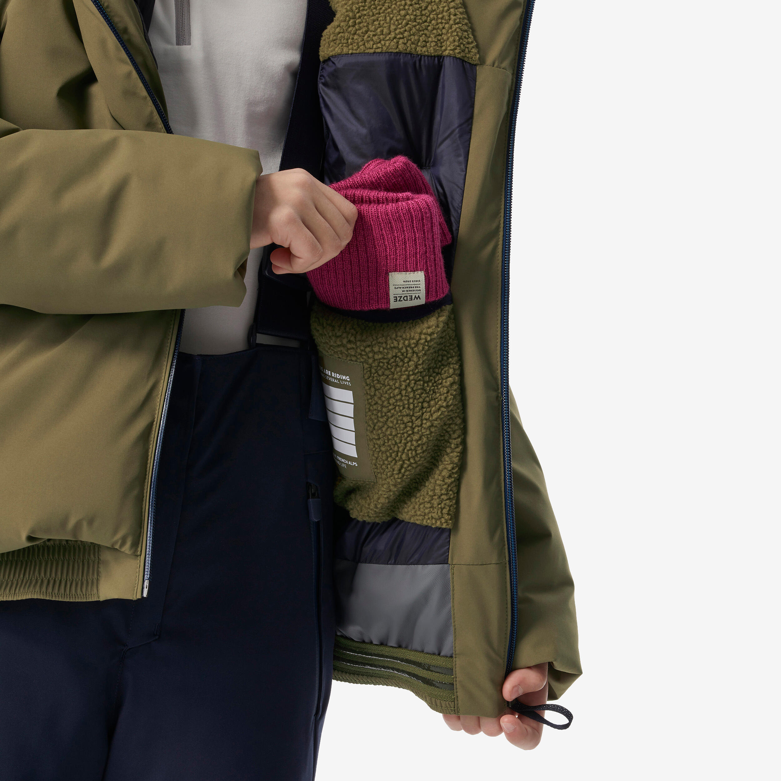 Kids' Ultra-Warm and Waterproof Ski Jacket – 500 Age 6-14 - WEDZE