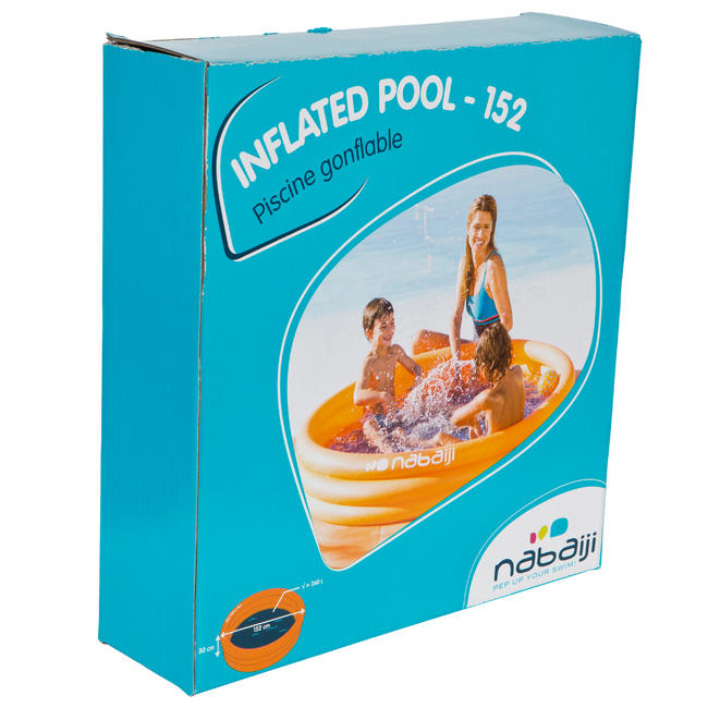 Buy Round Inflatable Paddling Pool  With Three Chambers 