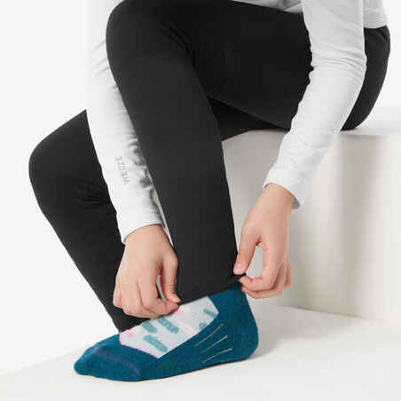 Kids’ Ski Thermal Base Layer, BL 500 Bottom Black