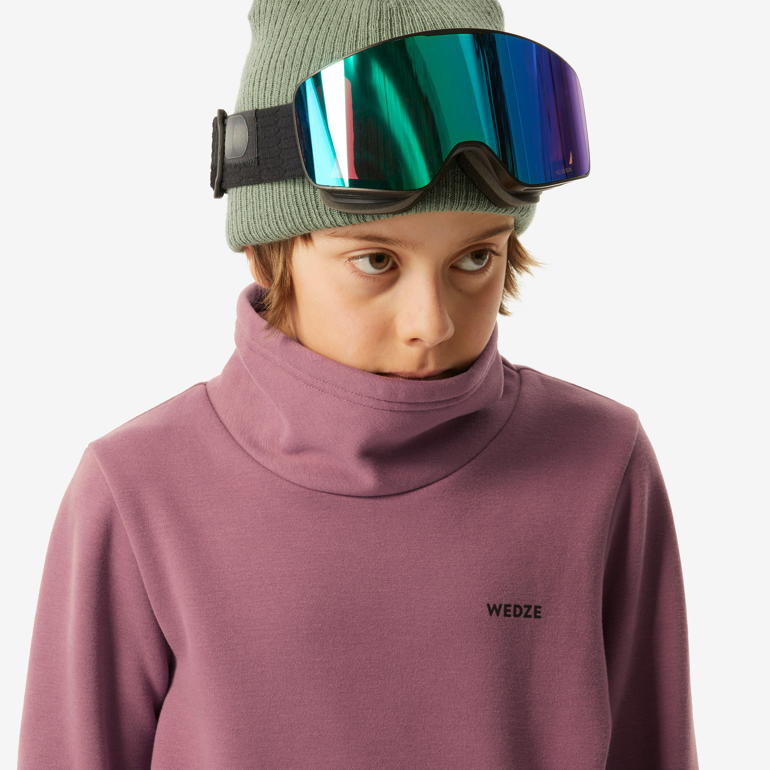 Bluza narciarska i snowboardowa dla dzieci Wedze 100 11/19