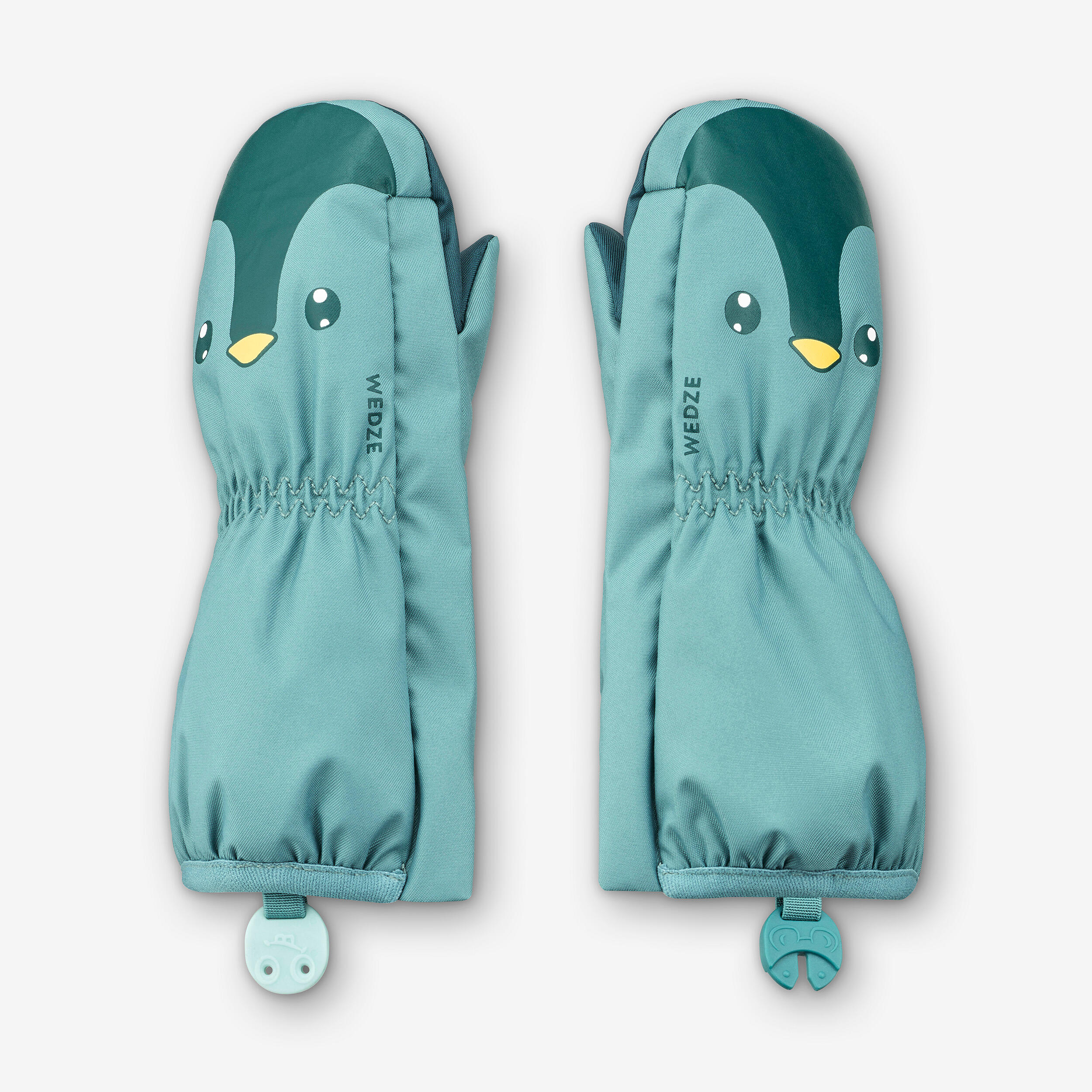 Guantes De Esquí Para Niños AuSletie - Impermeables Y Antipérdida - Ajuste Cálido Para Jugar En La Nieve