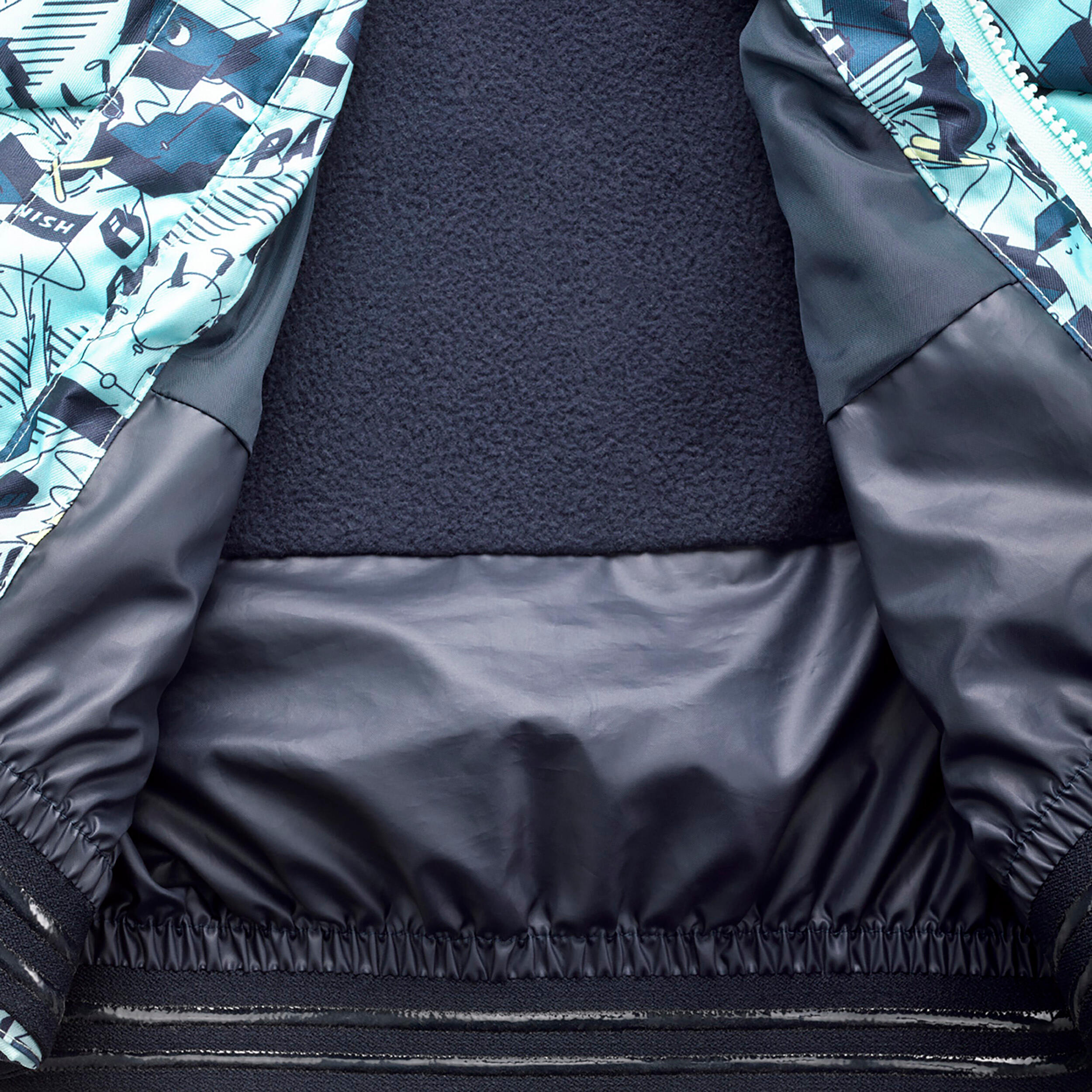 Chaqueta de esquí acolchada con cremallera fácil Niños, Wedze 100 Warm 9/32