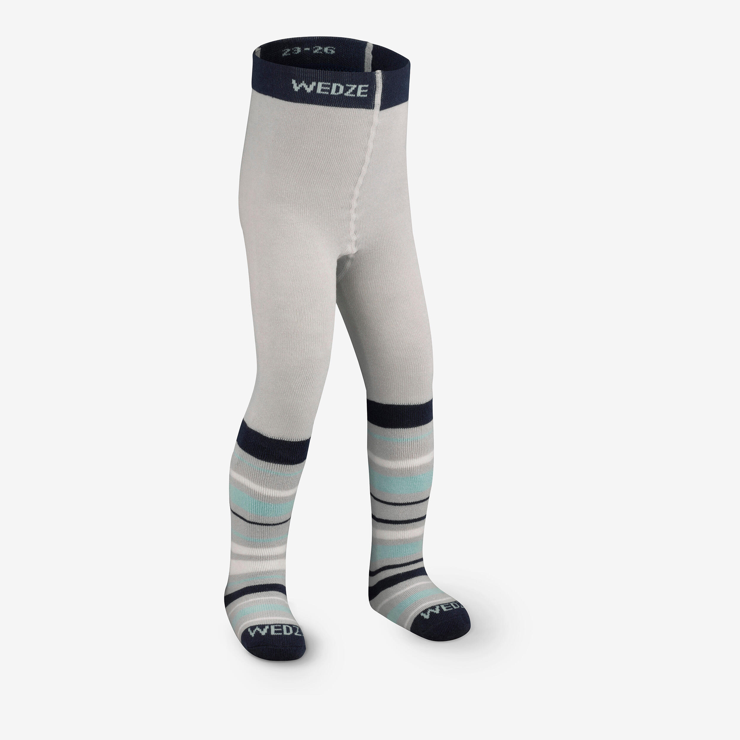 WEDZE Calzamaglia sci baby WARM azzurra