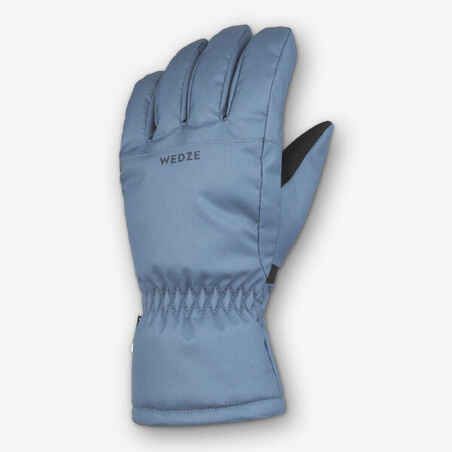 CHILDREN's WARm AND WATERPROOF SKI GLOVES -100-BLUE