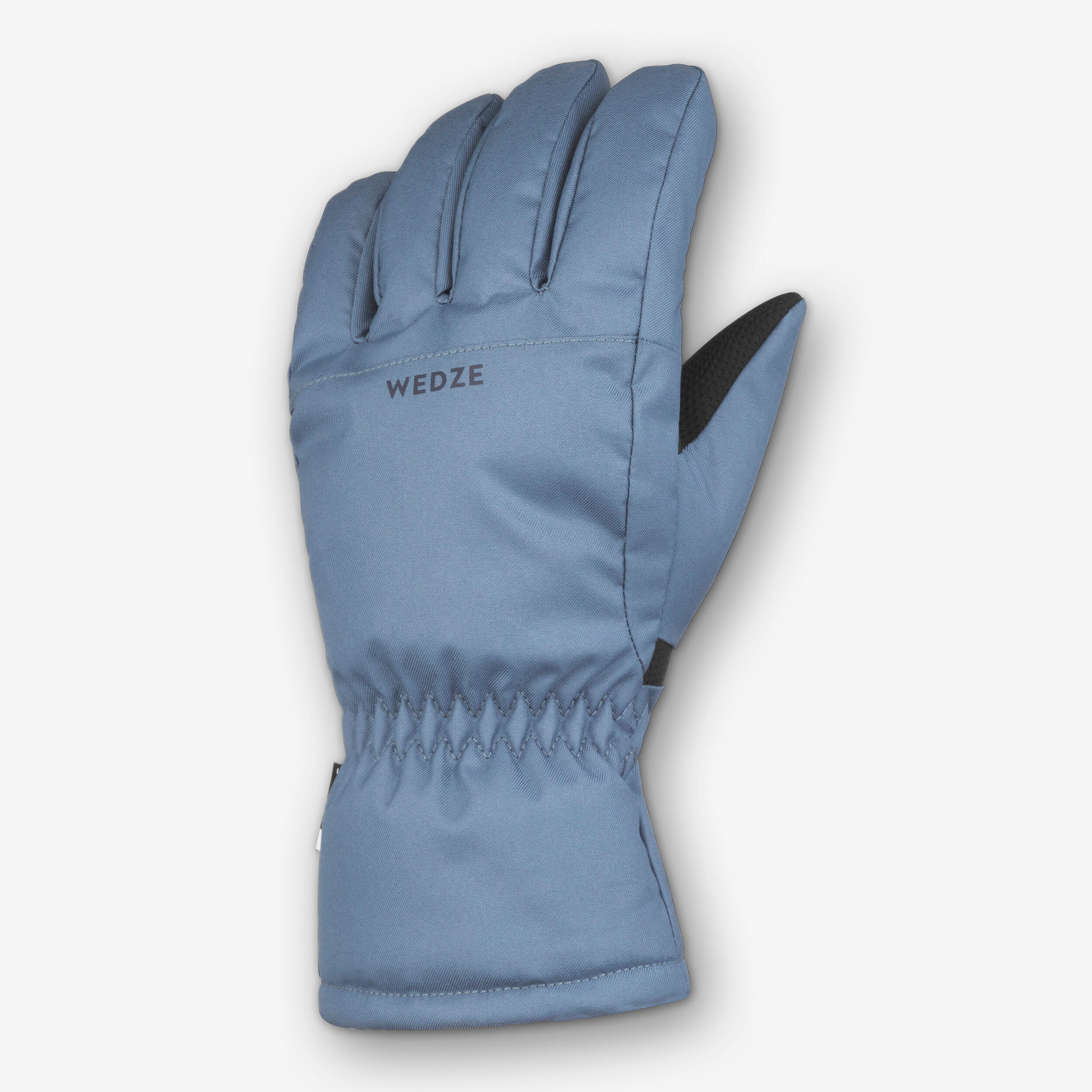 WARM, WATERPROOF CHILDREN'S SKI GLOVES - 100 BLUE