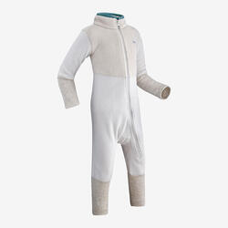 Fleece pak voor peuters 500 Midwarm grijs