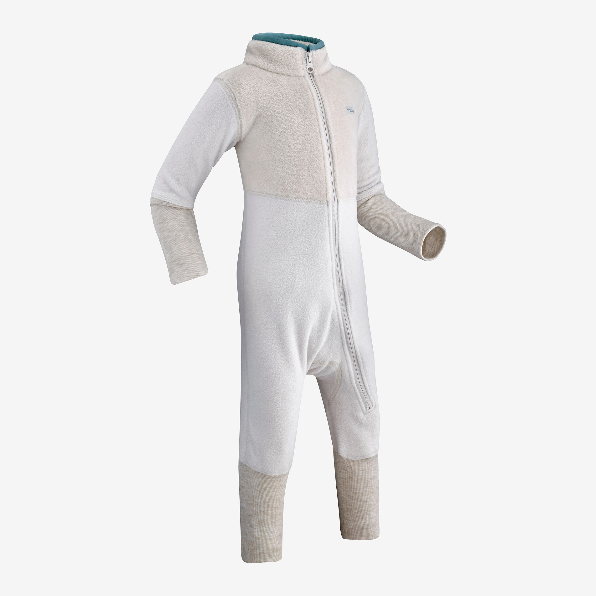 WEDZE Schneeanzug Skianzug Baby Fleece – Midwarm 500 grau | 03608391069308 WEDZE Schneeanzug Skianzug Baby Fleece – Midwarm 500 grau | 03608391069308