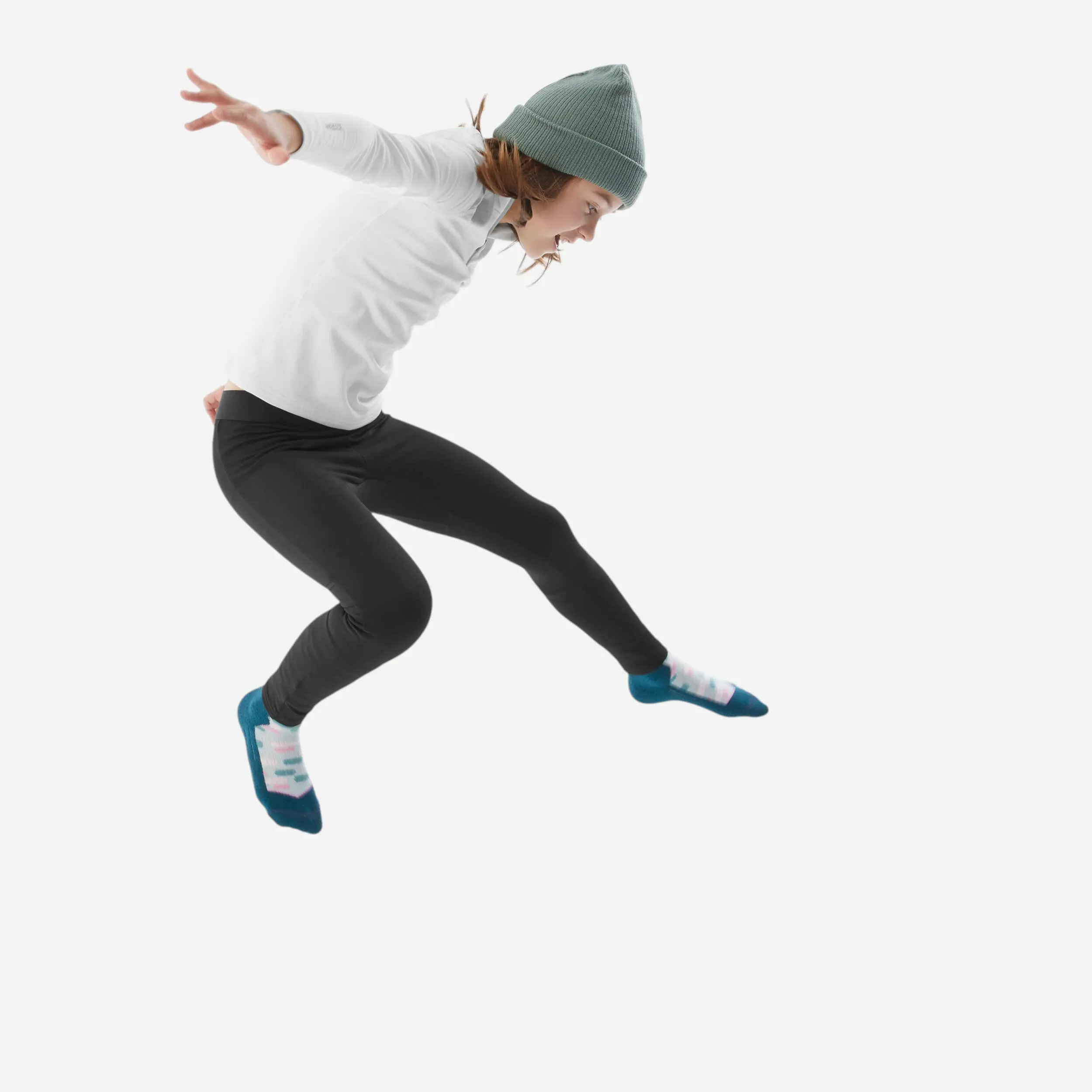 Legginsy narciarskie BL 500 Jr
