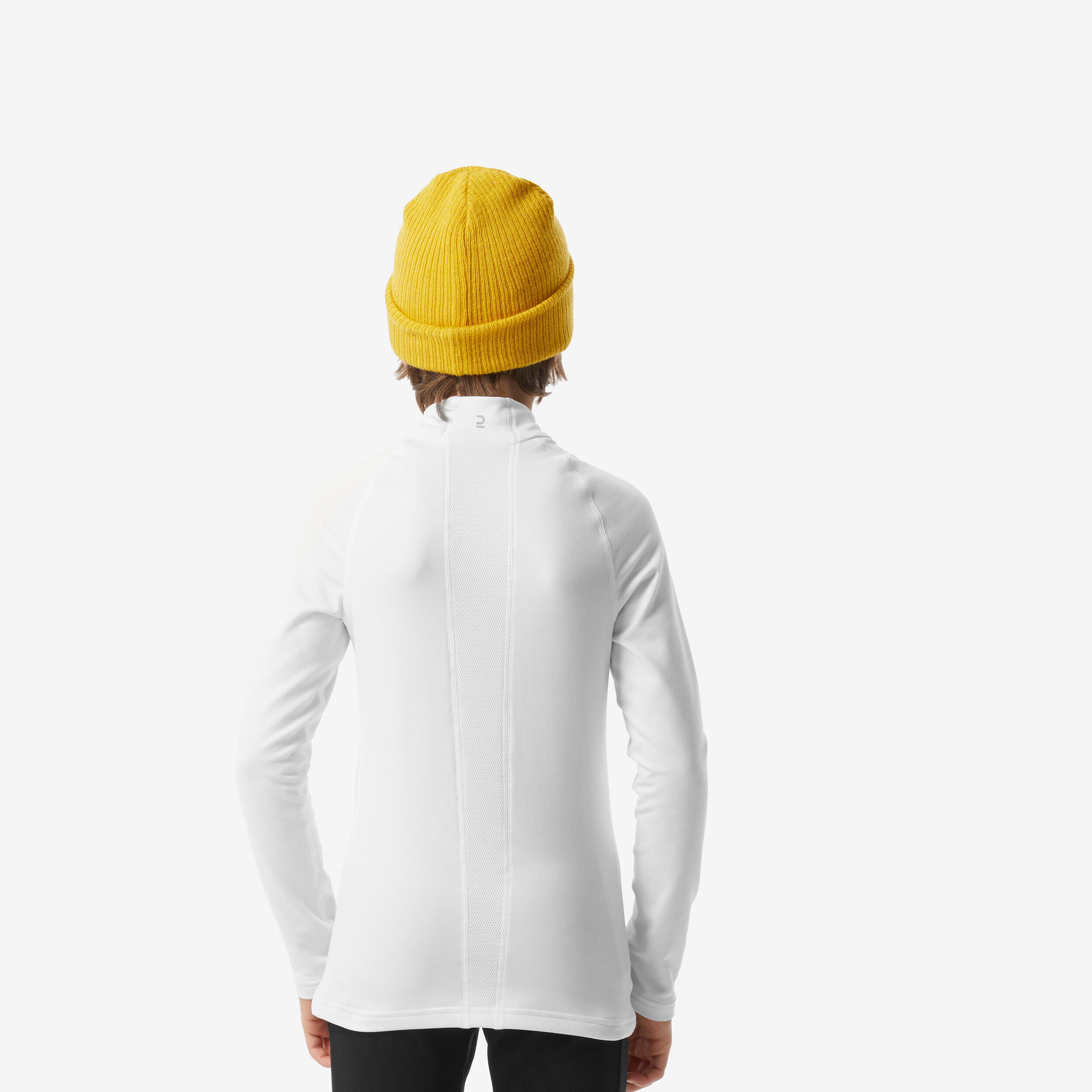 Couche de base de ski à demi-zip enfant, BL 500 Haut 8/17