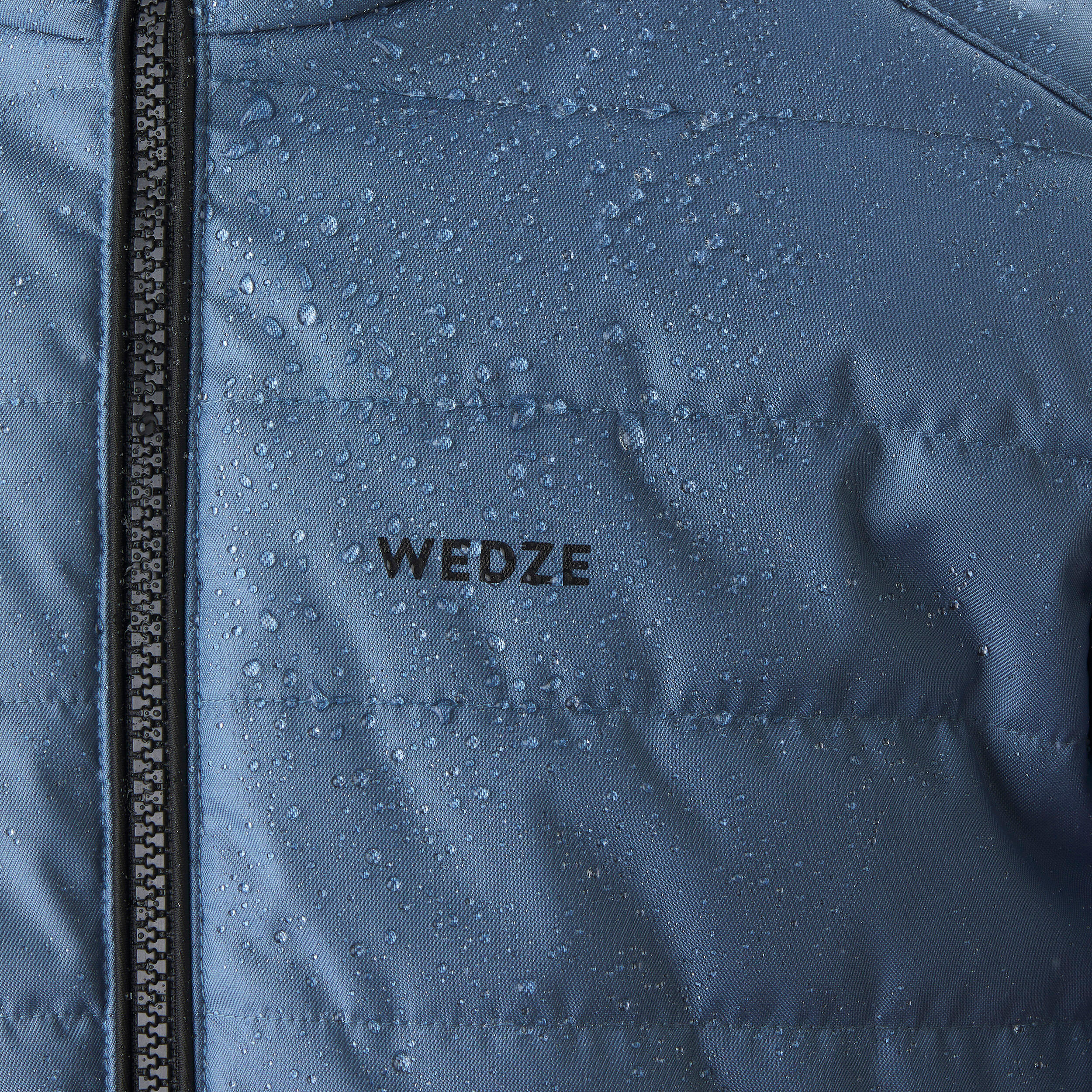 Kids’ warm and waterproof padded ski jacket - 100 warm blue  6/13