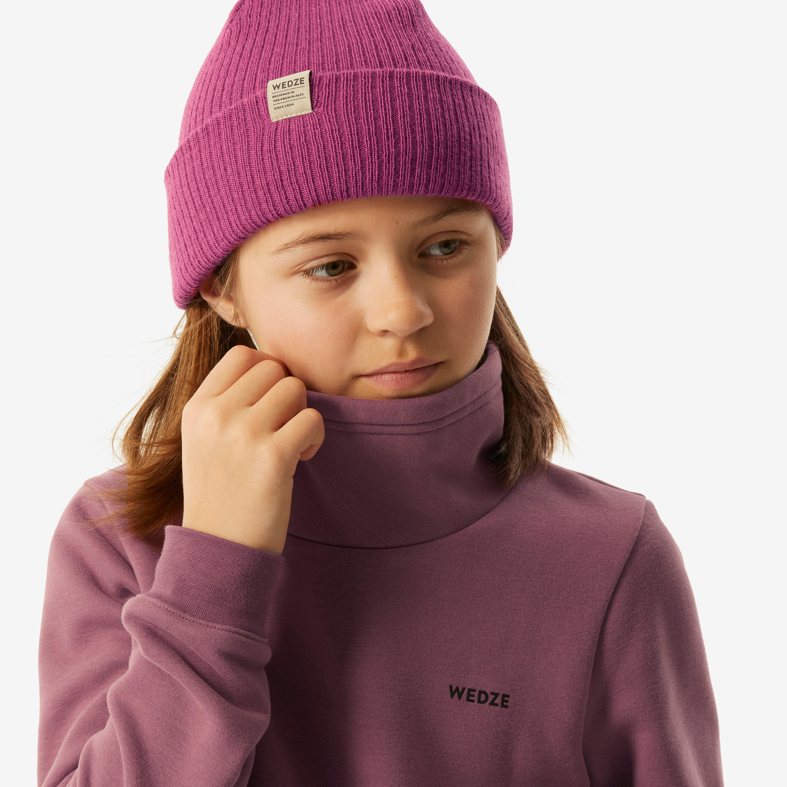 Bluza narciarska i snowboardowa dla dzieci Wedze 100 7/19