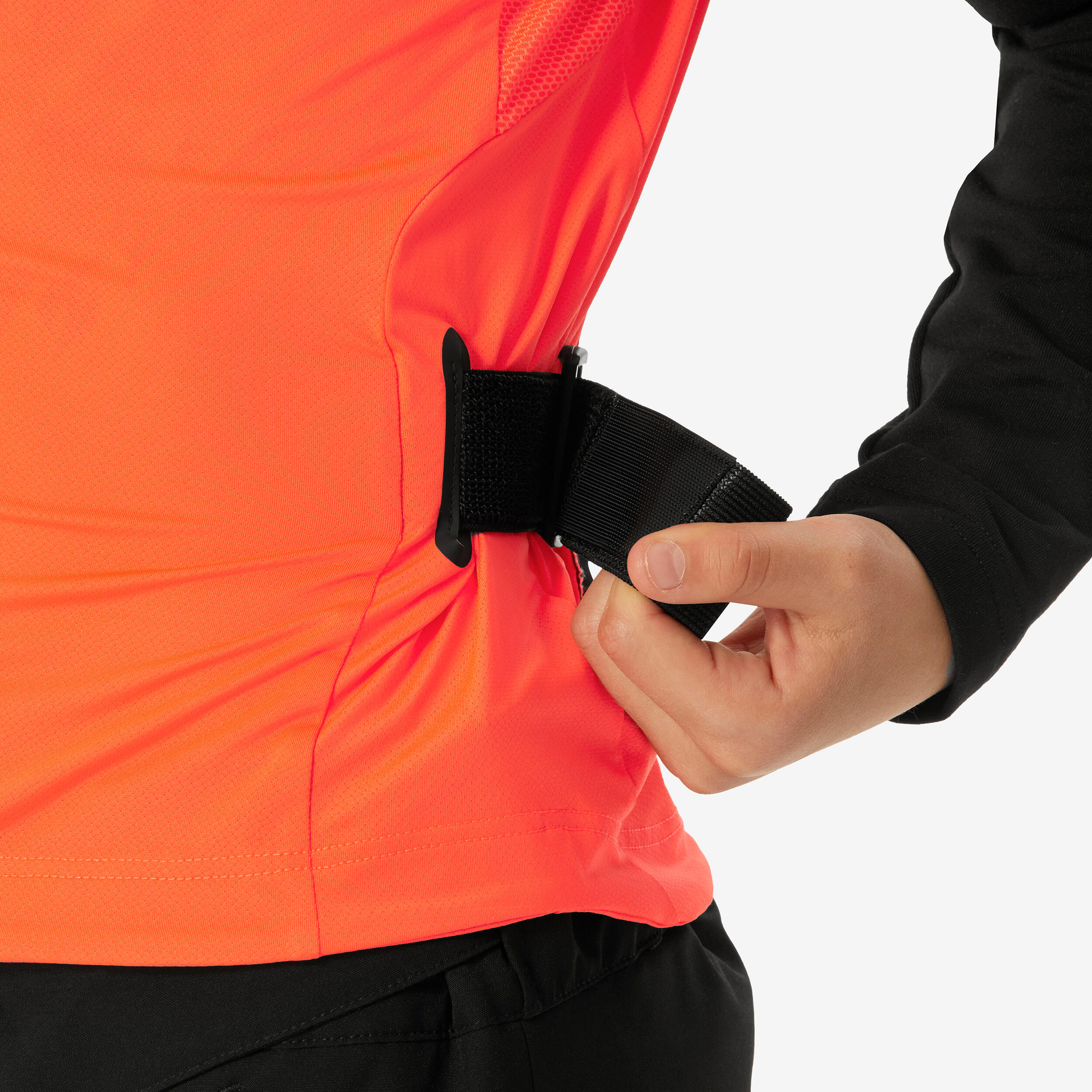 Kids' Mountain Bike, Ski and Snowboard Back Protector Gilet DBCK 900 - Orange 5/16