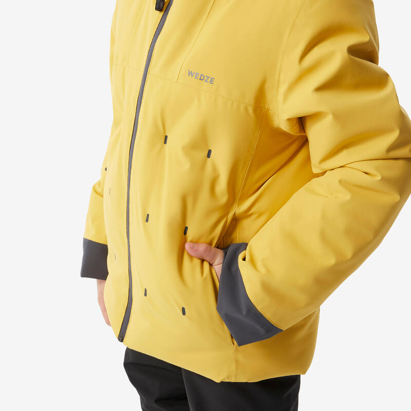 Chaqueta acolchada esquí y nieve impermeable Niños Wedze 500 Warm