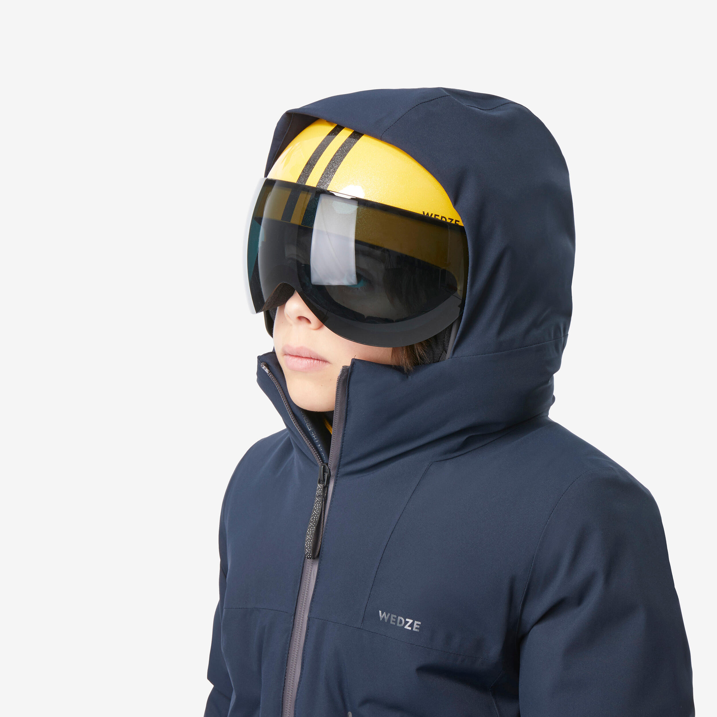 Kids' Warm and Waterproof Ski Jacket, 500 Age 6-14 - WEDZE