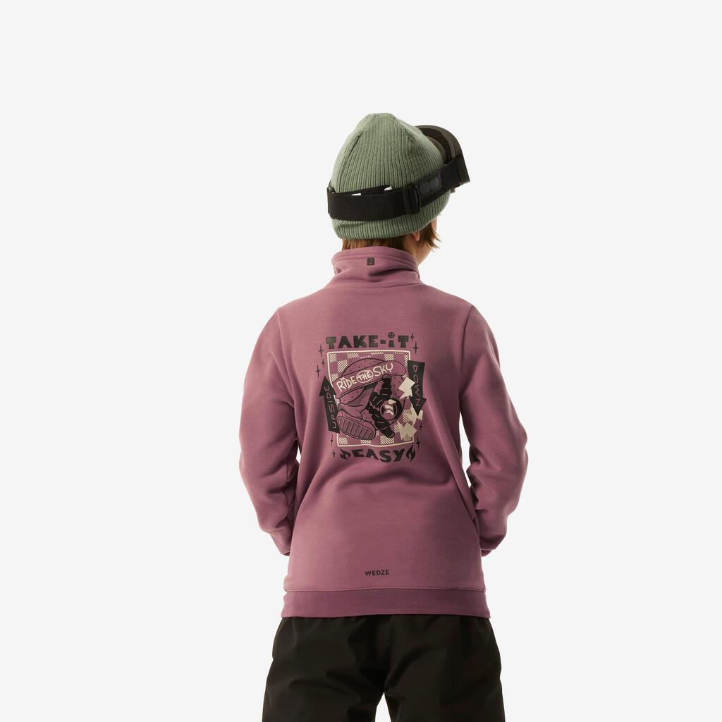 Skipullover Kinder - 100 violett