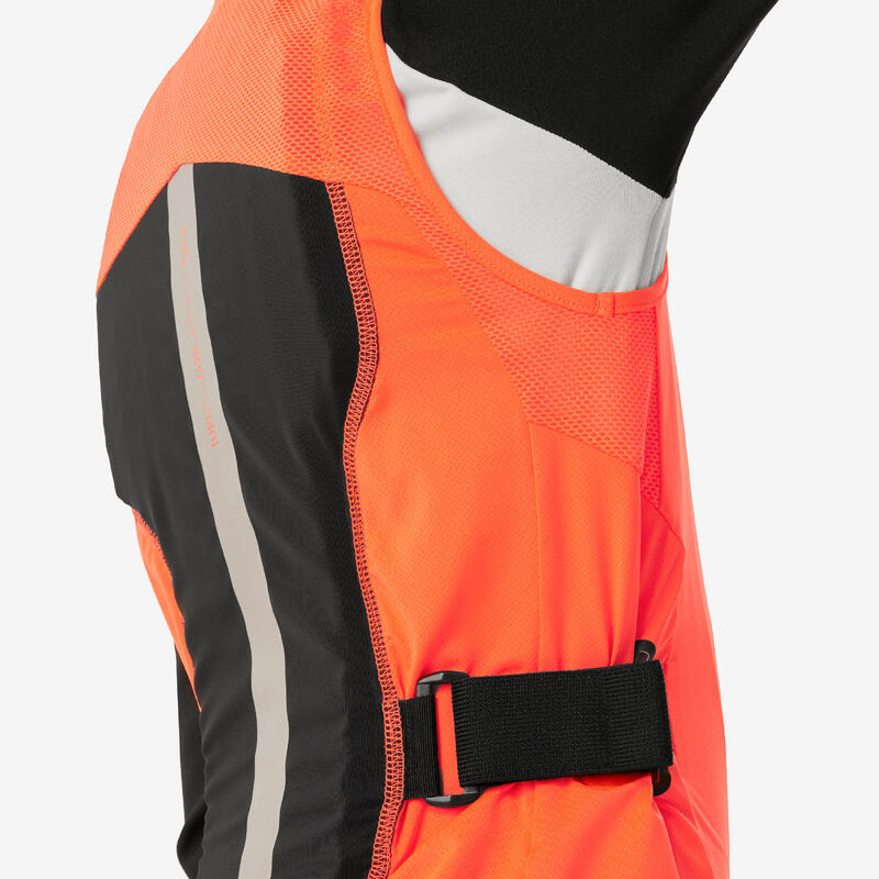 Vestă protecţie dorsală MTB, schi/snowboard DBCK 900 Portocaliu Copii