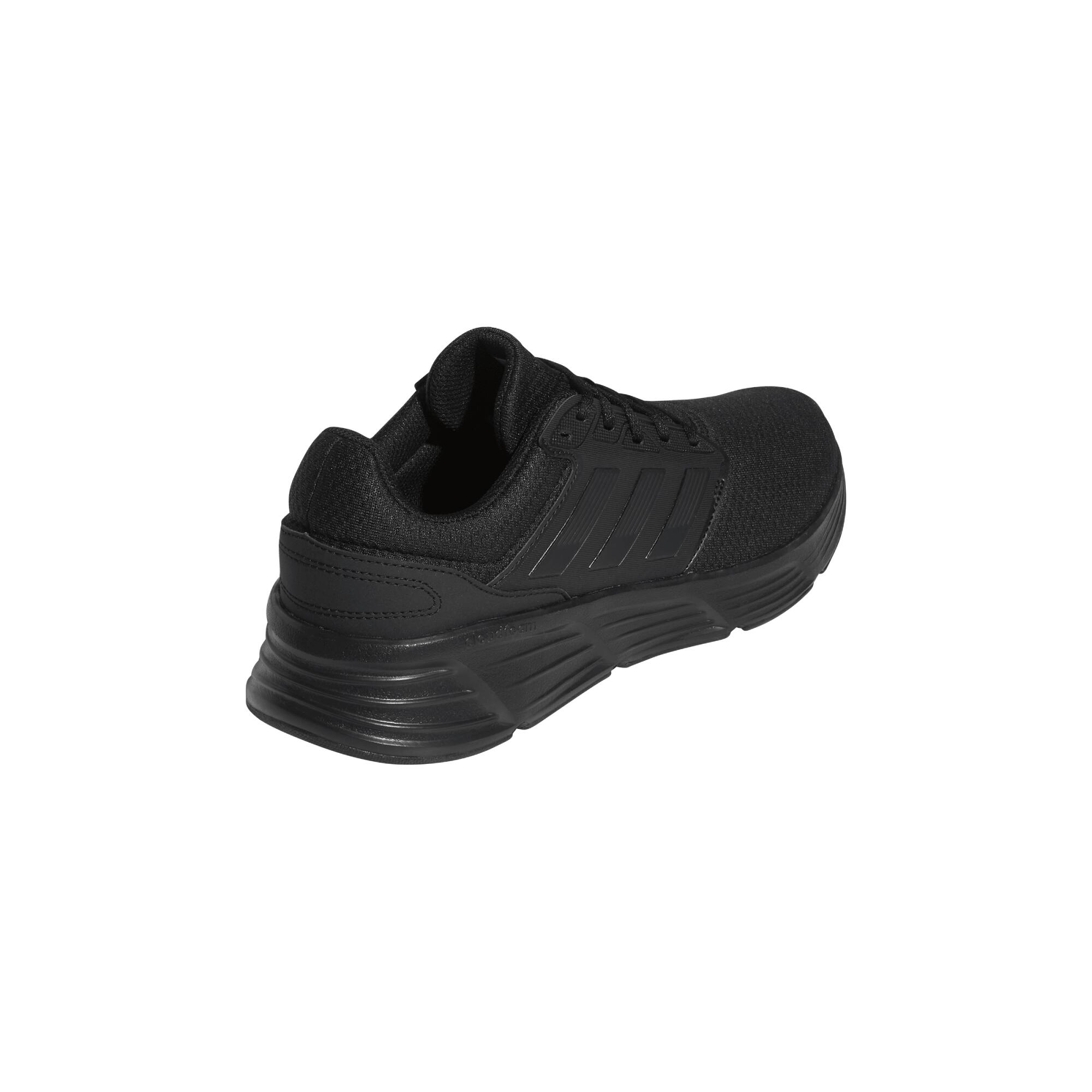 ADIDAS MEN RUNNING SHOES GALAXY 6 BLACK