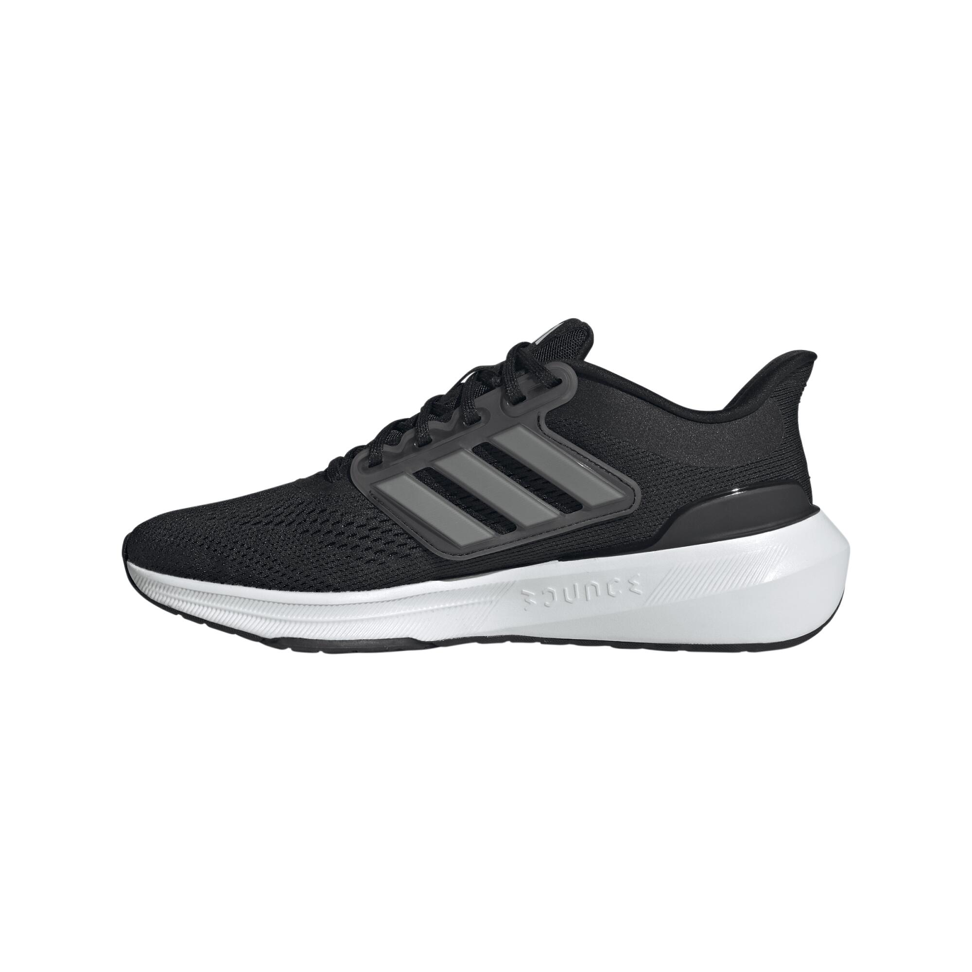 Adidas men running shoes ultrabounce core black white