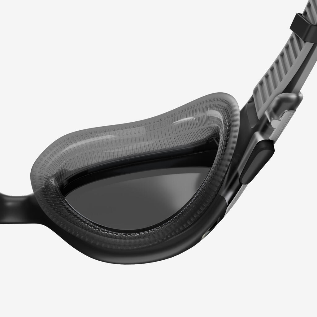 Plaukimo akiniai „Speedo Biofuse 2.0“, pilki, su veidrodiniais stiklais