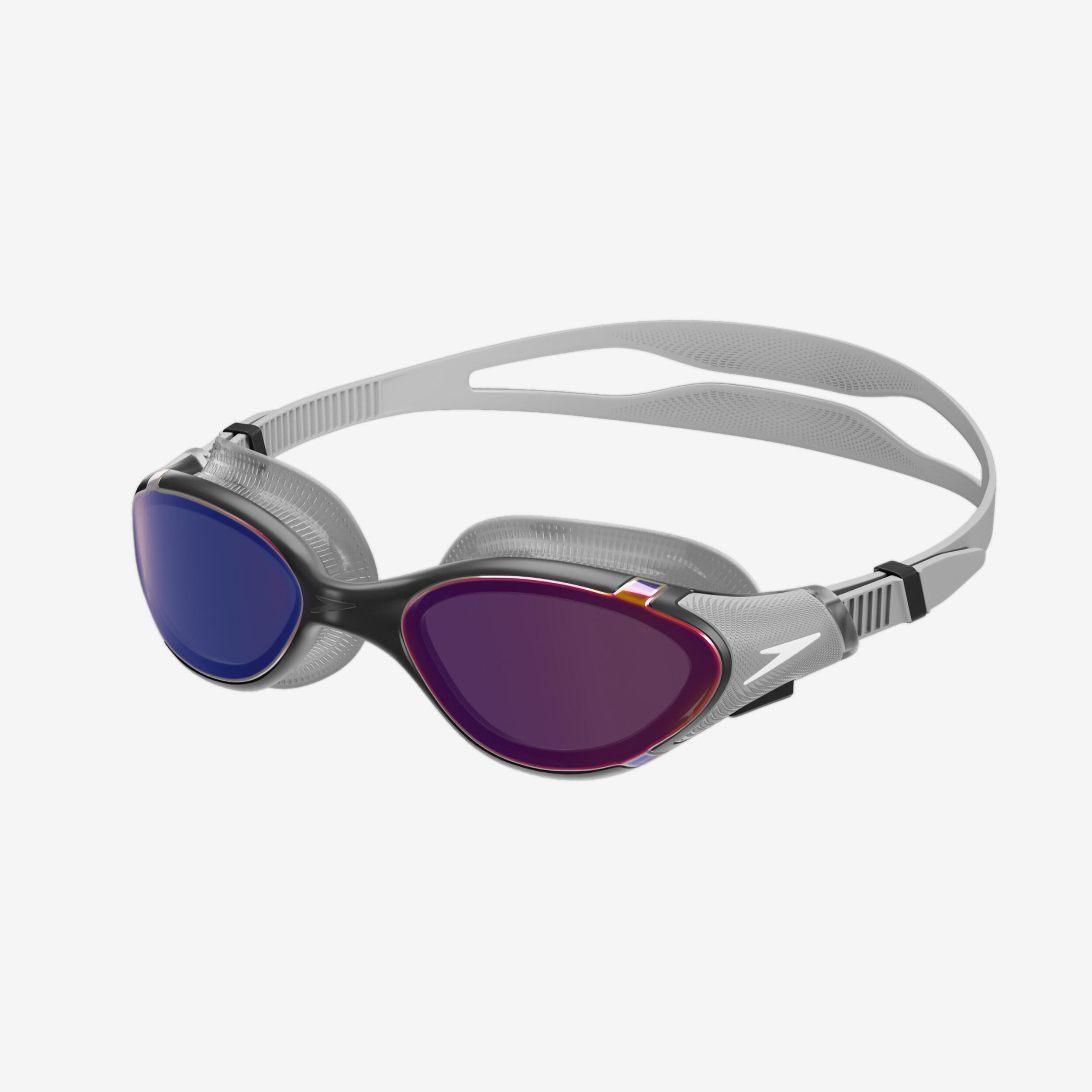 Speedo - Lunettes De Natation Speedo Biofuse 2.0 Verres Miroir Grises - Lunettes De Natation - Natation - Gris-noir-rose - Taille Unique - Decathlon