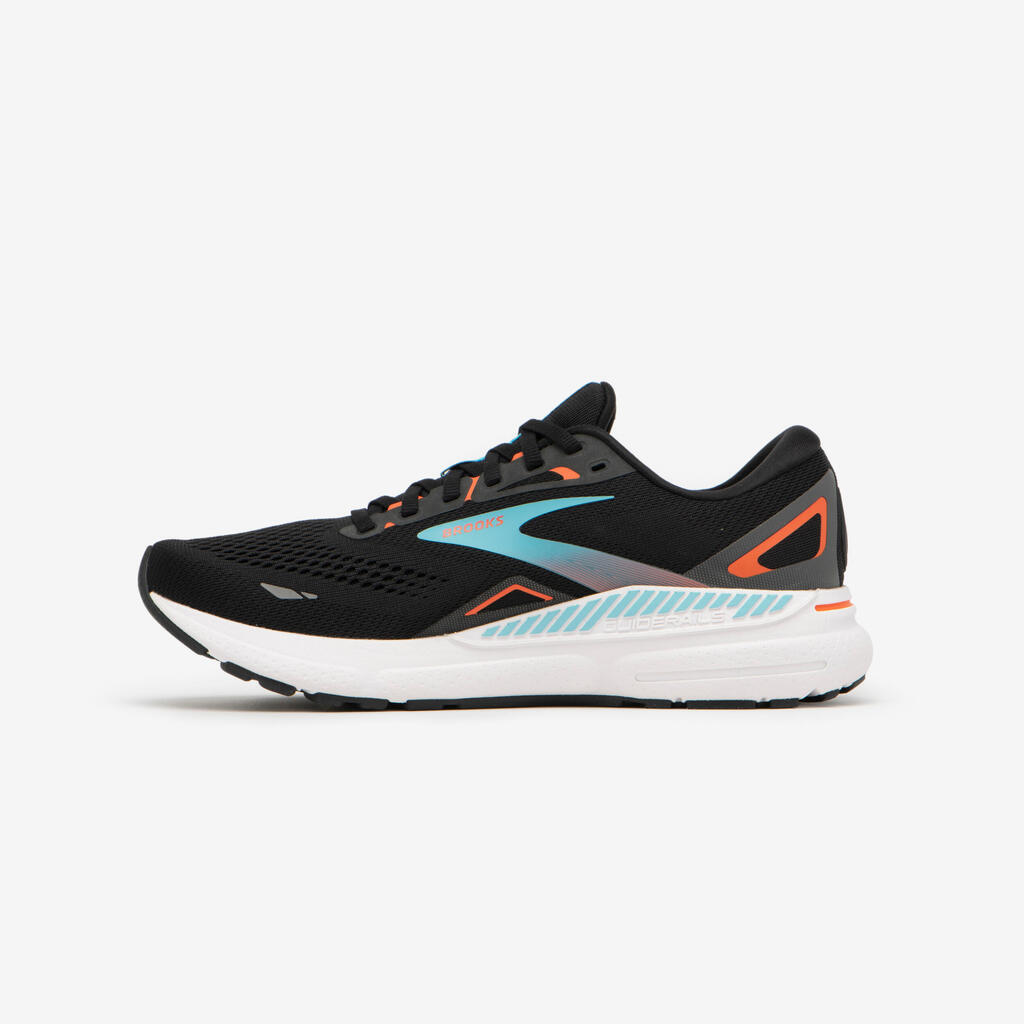 MEN'S RUNNING SHOES BROOKS ADRENALINE GTS 23 - BLACK BLUE RED