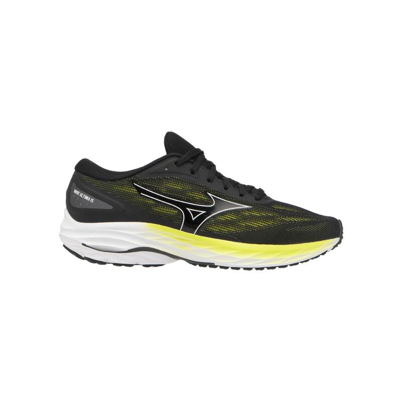 Zapatillas de running Hombre Mizuno wave ultima 15 negro/amarillo