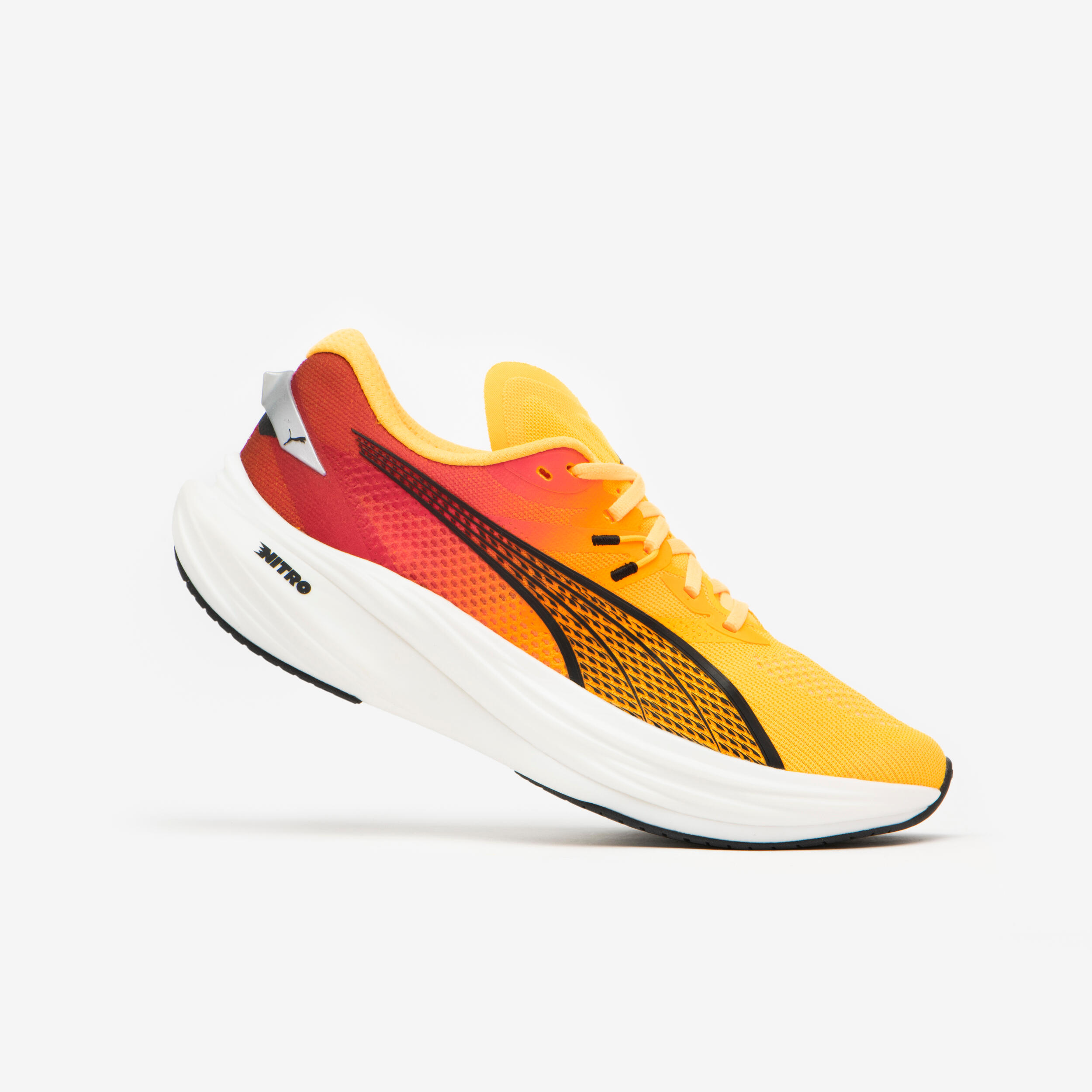 Men's Deviate Nitro 3 Puma Running Shoes - Fireglow