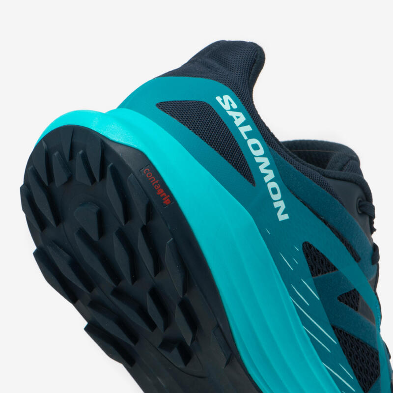 Chaussures de trail running homme salomon ultra flow noir bleu