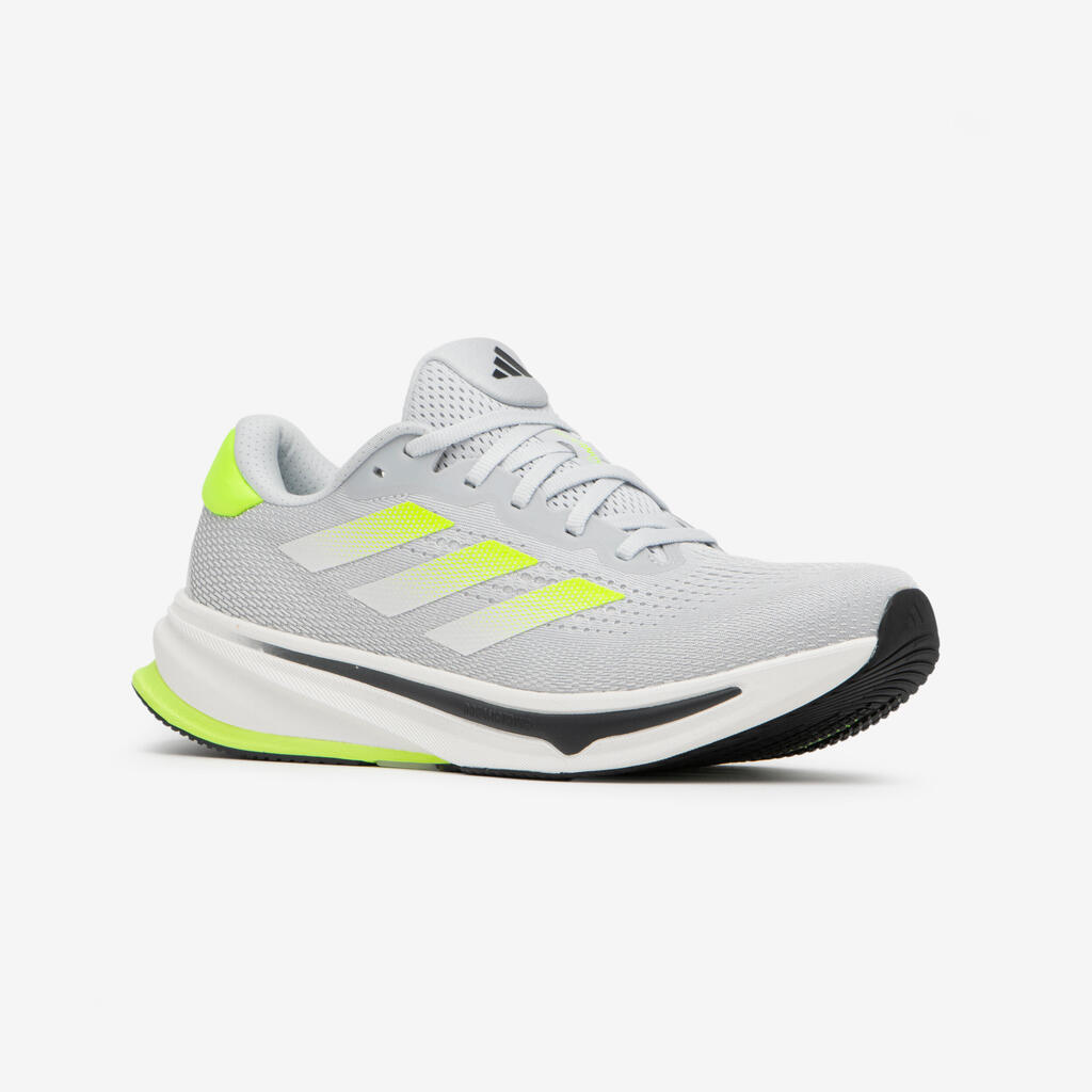 MEN'S ADIDAS SUPERNOVA RISE RUNNING SHOES - GREY