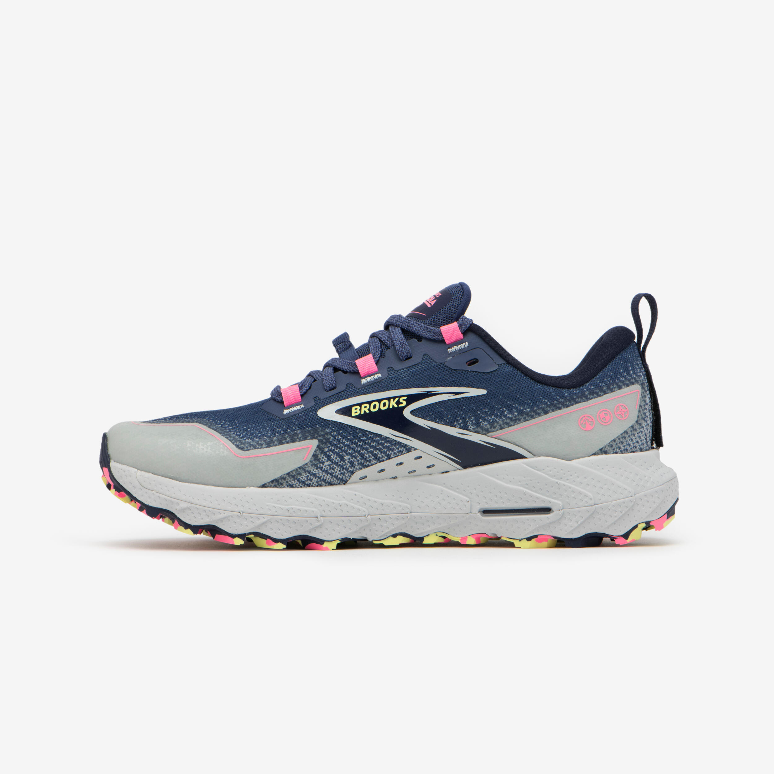 Chaussure de running trail femme brooks cascadia 18 bleue 2/7