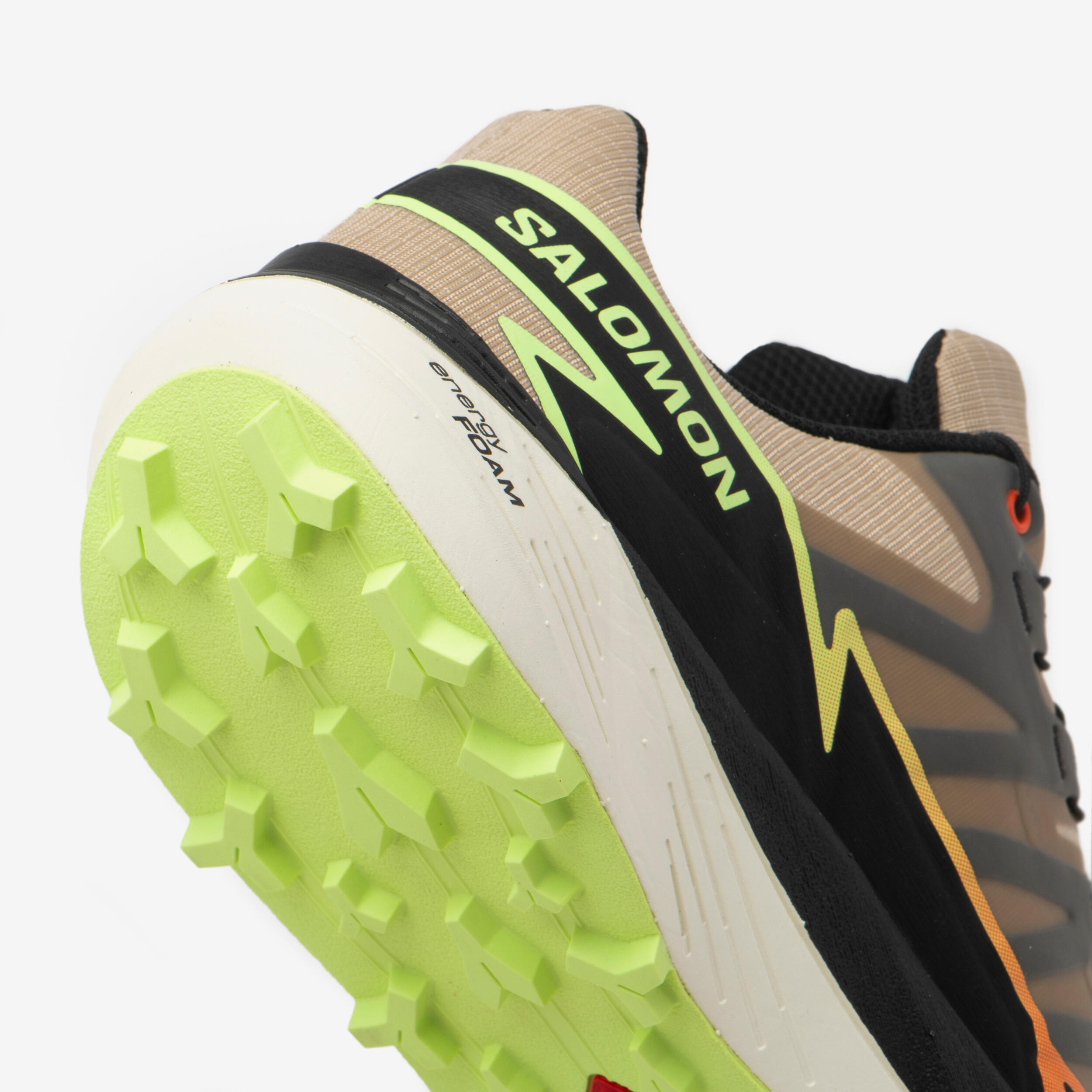 Chaussures de trail running homme, Salomon thundercross, safari 4/7