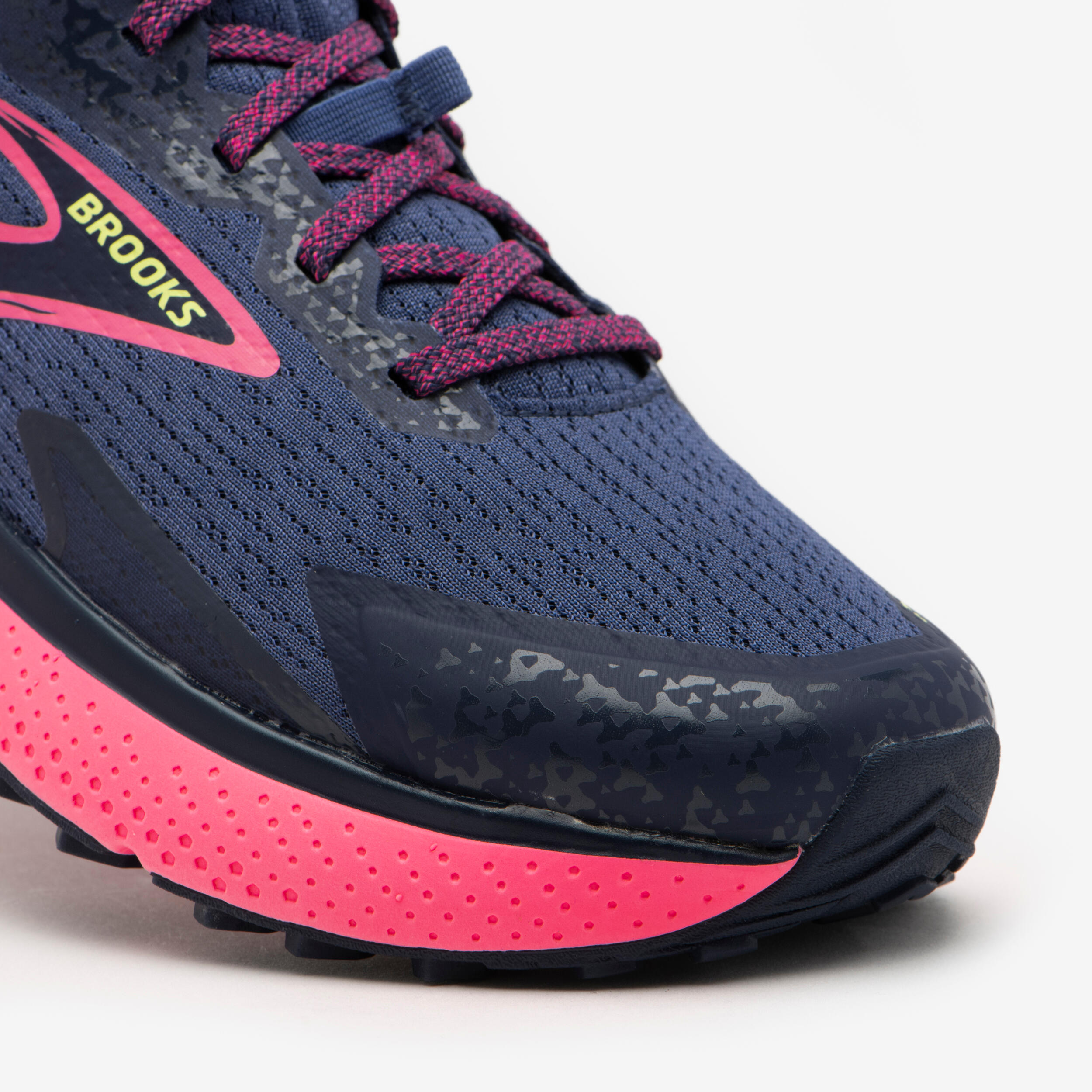 CHAUSSURE DE RUNNING TRAIL FEMME BROOKS RUNNING DIVIDE 4 BLEU ROSE 6/7