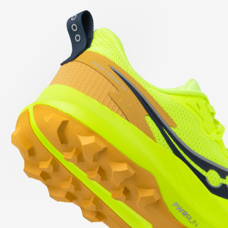 Trailschoenen voor heren Peregrine 14 geel