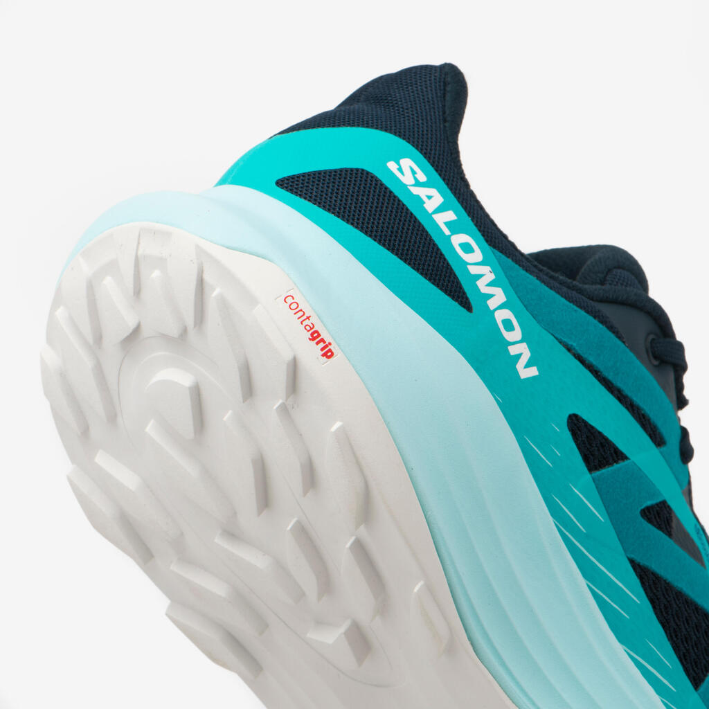 AW24 WOMEN'S SALOMON ULTRA FLOW TRAIL RUNNING SHOES - BLUE