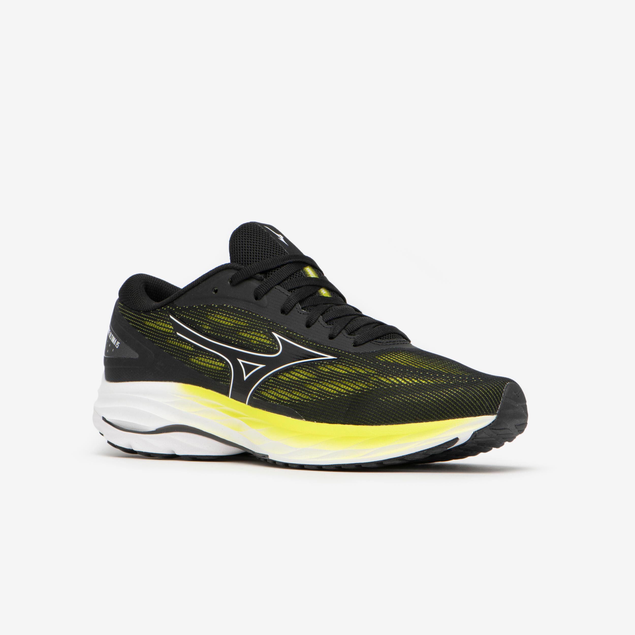 CALÇADO DE CORRIDA HOMEM WAVE ULTIMA 15 AW24 PRETO/AMARELO 3/7