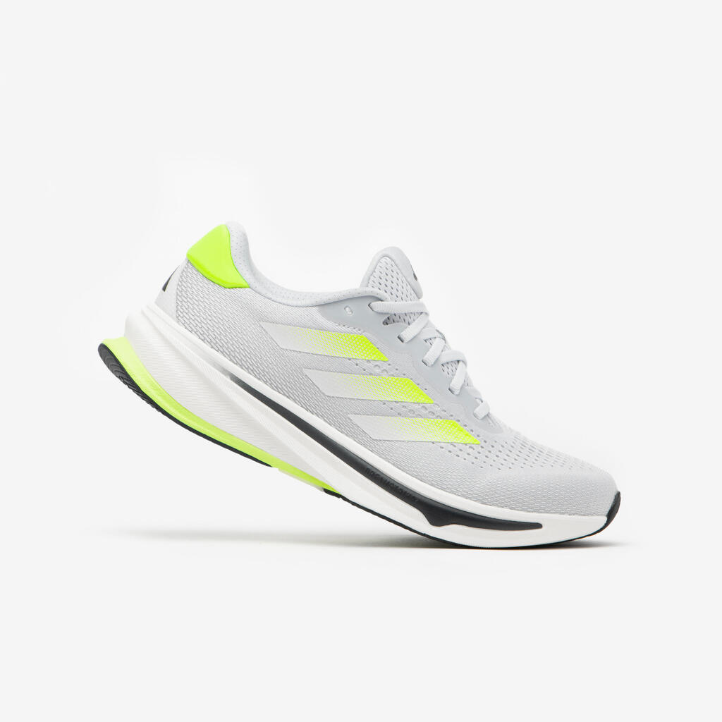 MEN'S ADIDAS SUPERNOVA RISE RUNNING SHOES - GREY