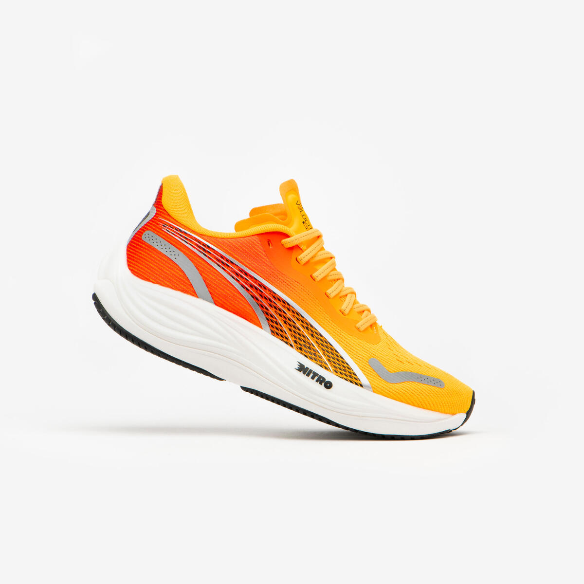 Chaussures de Running Femme, Puma Velocity Nitro 3 Orange