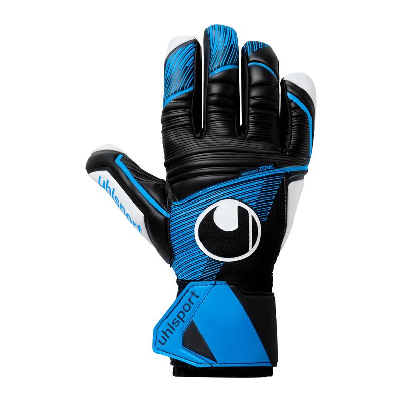 GANTS DE GARDIEN FOOTBALL UHLSPORT CLASSIC SOFT HN COMP 2023 NOIR BLEU