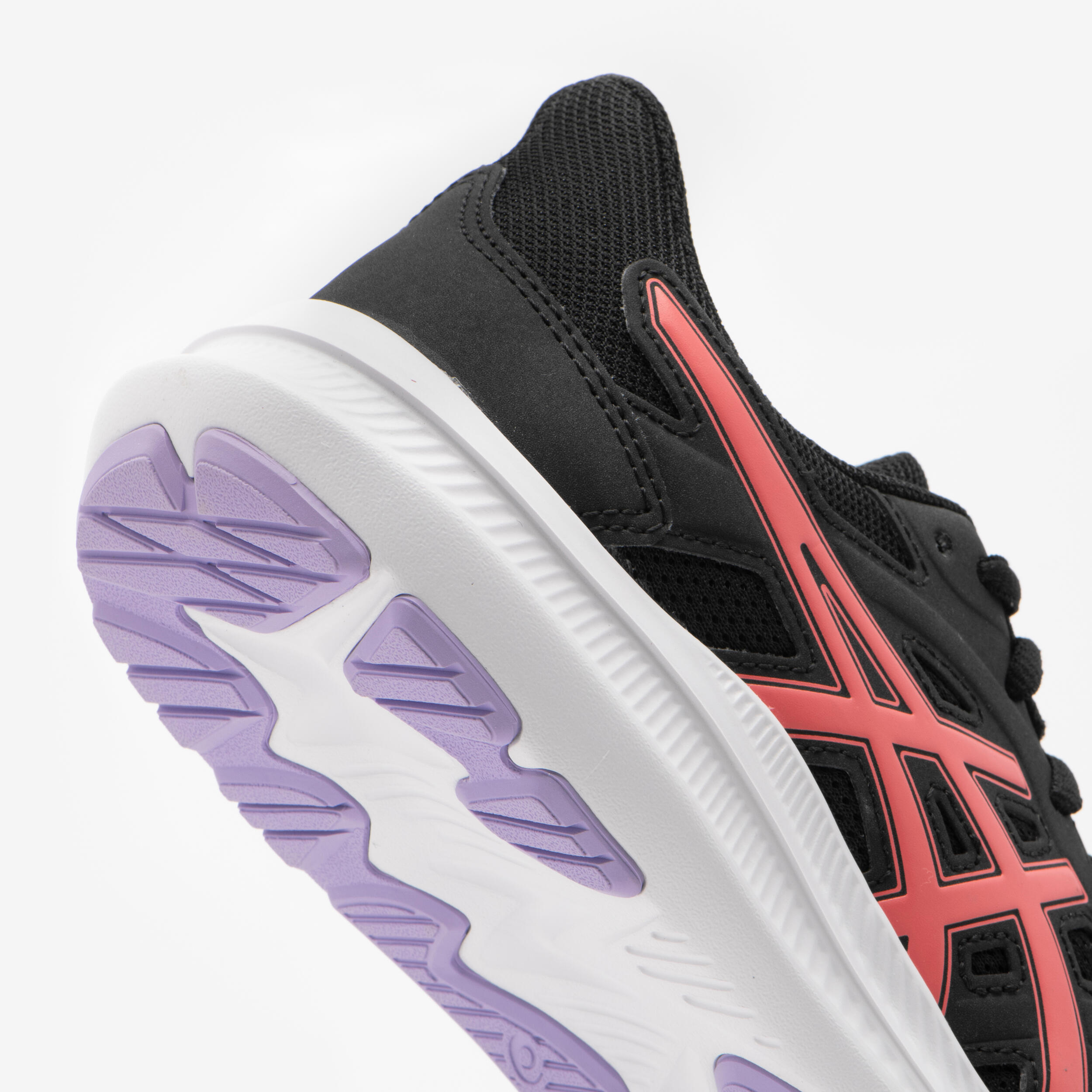 GIRLS' RUNNING SHOES ASICS - JOLT 4 BLACK